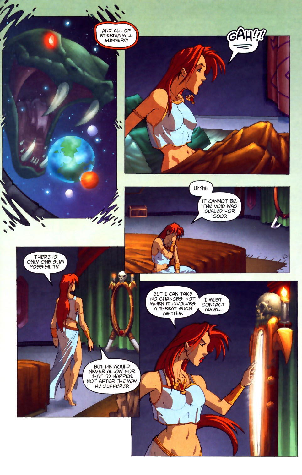 Read online Masters of the Universe Rise of the Snake Men comic -  Issue #1 - 5