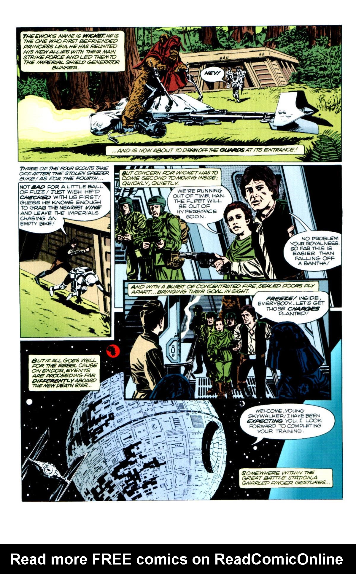 Read online Classic Star Wars: Return of the Jedi comic -  Issue #2 - 21