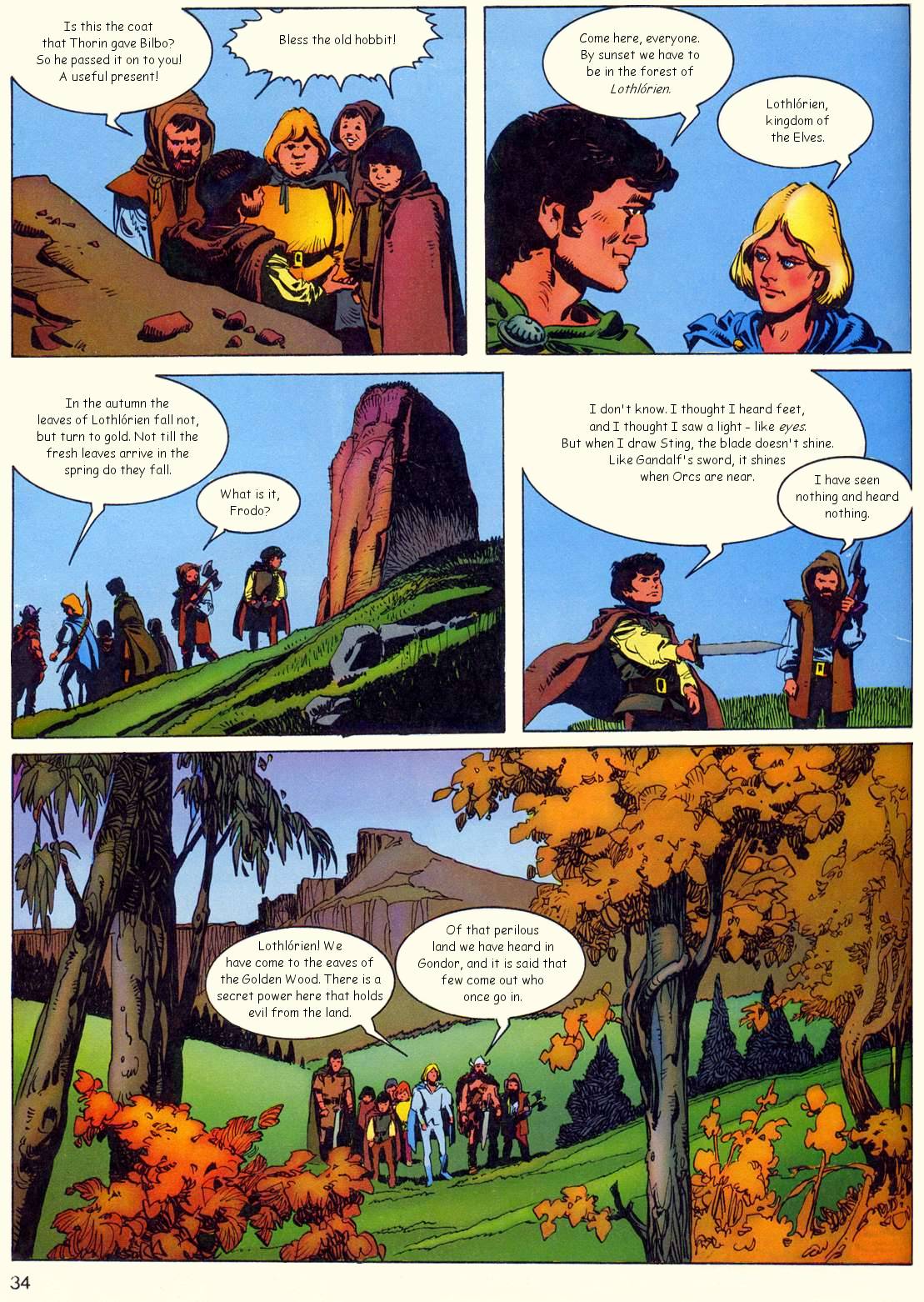 Read online El Señor de los Anillos comic -  Issue #2 - 31