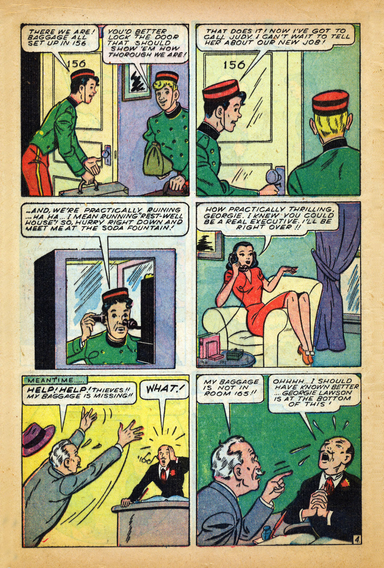 Read online Georgie Comics (1945) comic -  Issue #8 - 16