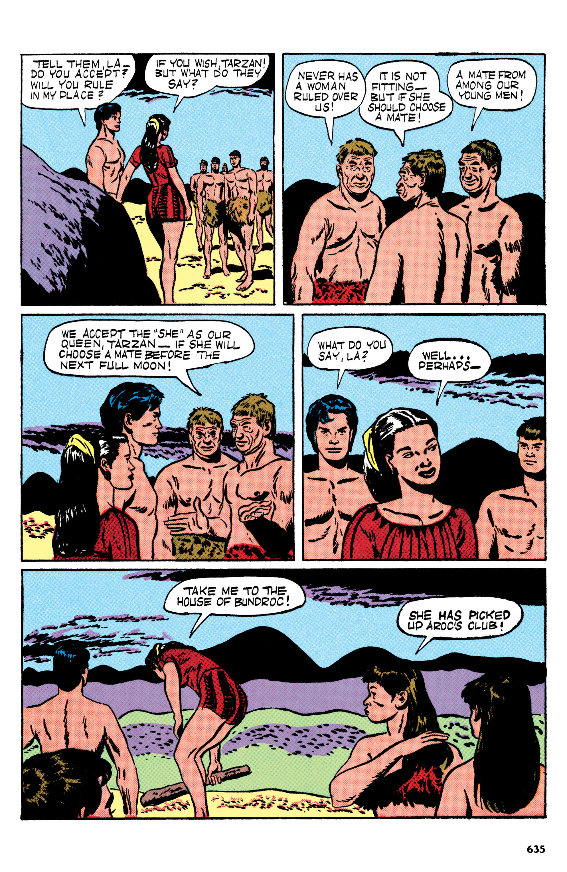 Read online Edgar Rice Burroughs Tarzan: The Jesse Marsh Years Omnibus comic -  Issue # TPB (Part 7) - 37