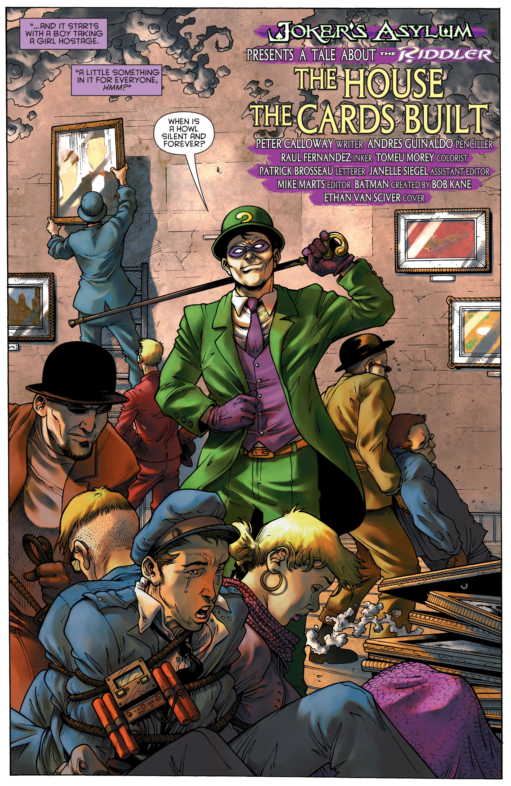 Read online Joker's Asylum II: The Riddler comic -  Issue # Full - 3