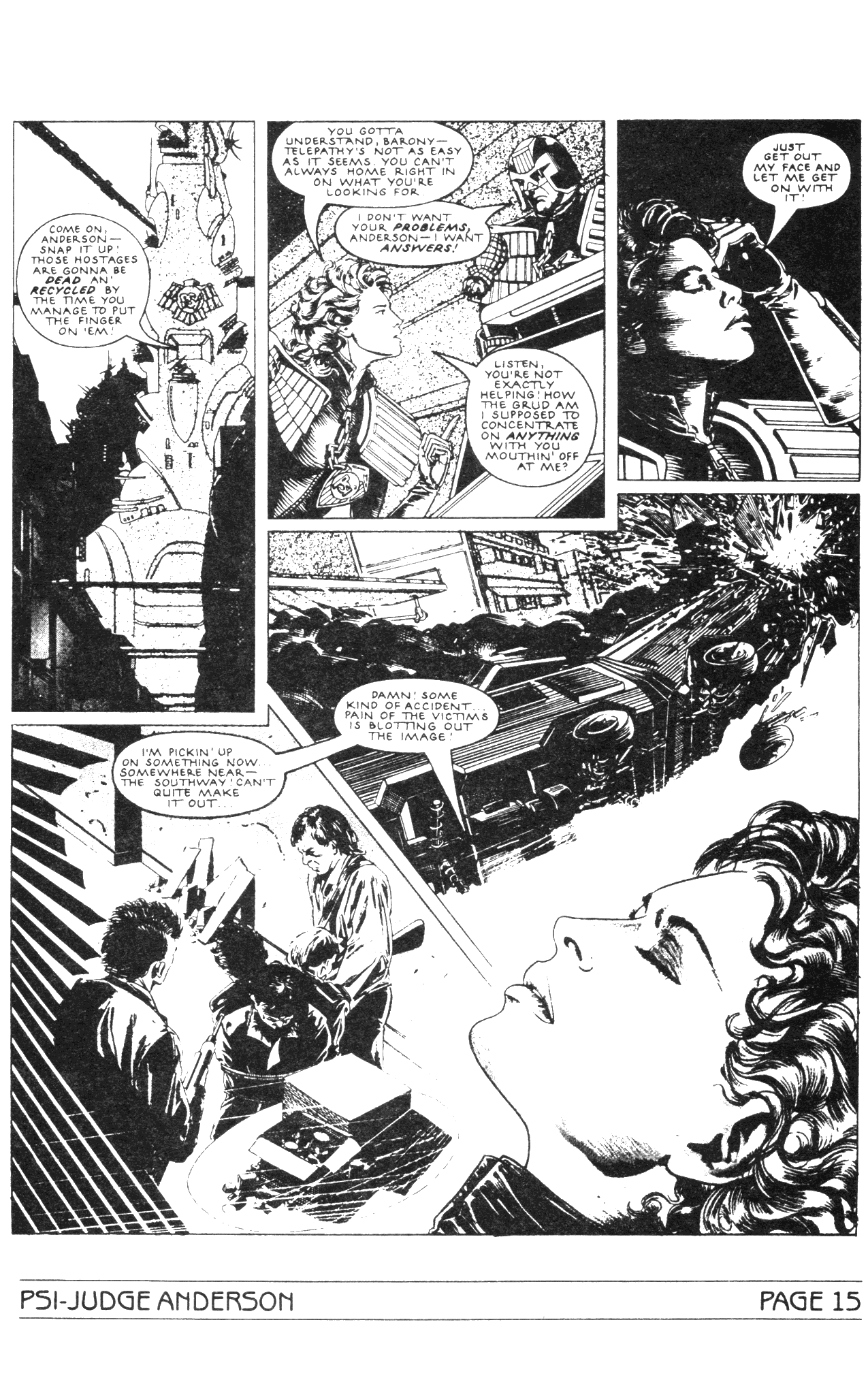 Read online Psi-Judge Anderson comic -  Issue #8 - 17
