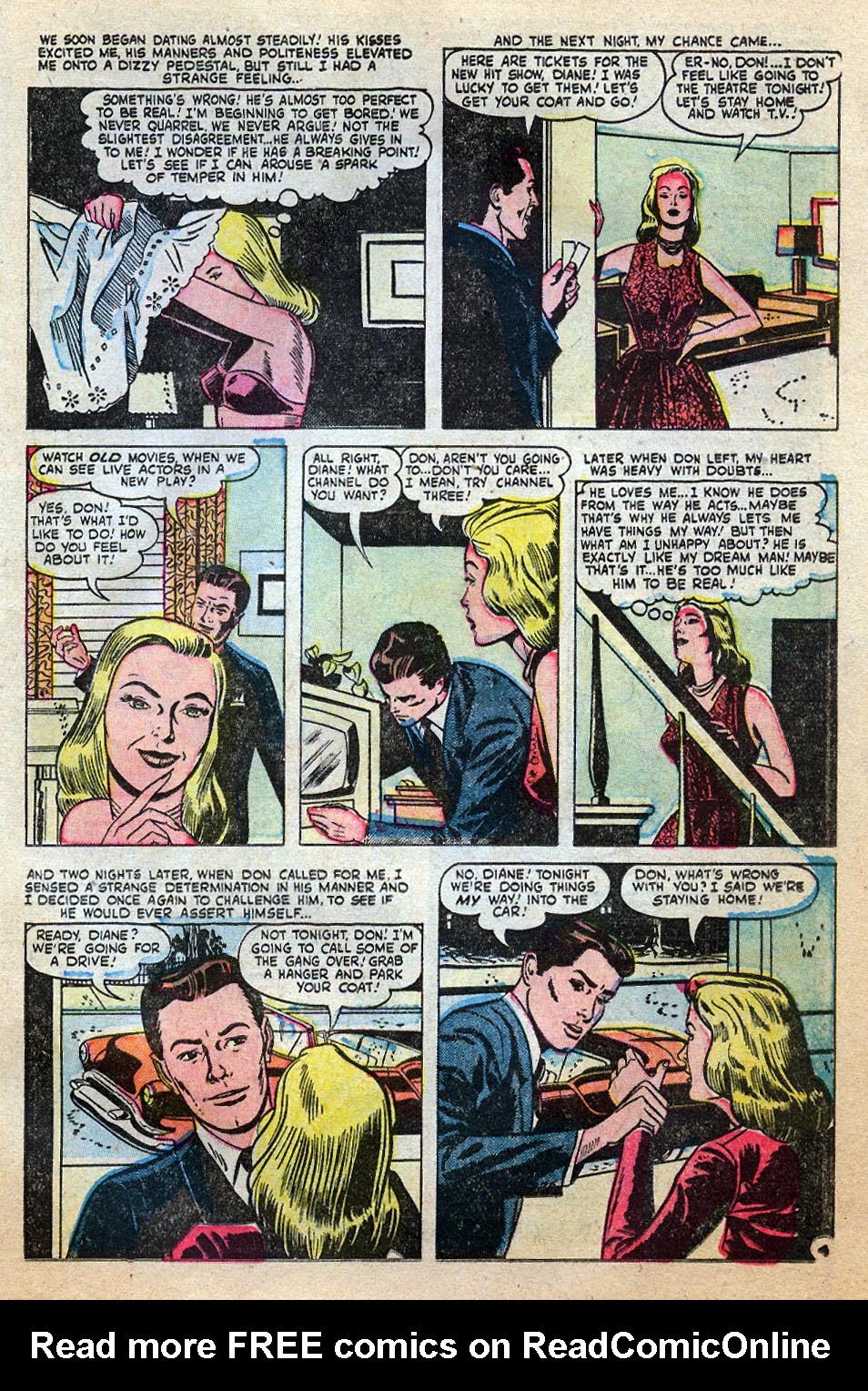 Read online Love Romances comic -  Issue #32 - 23