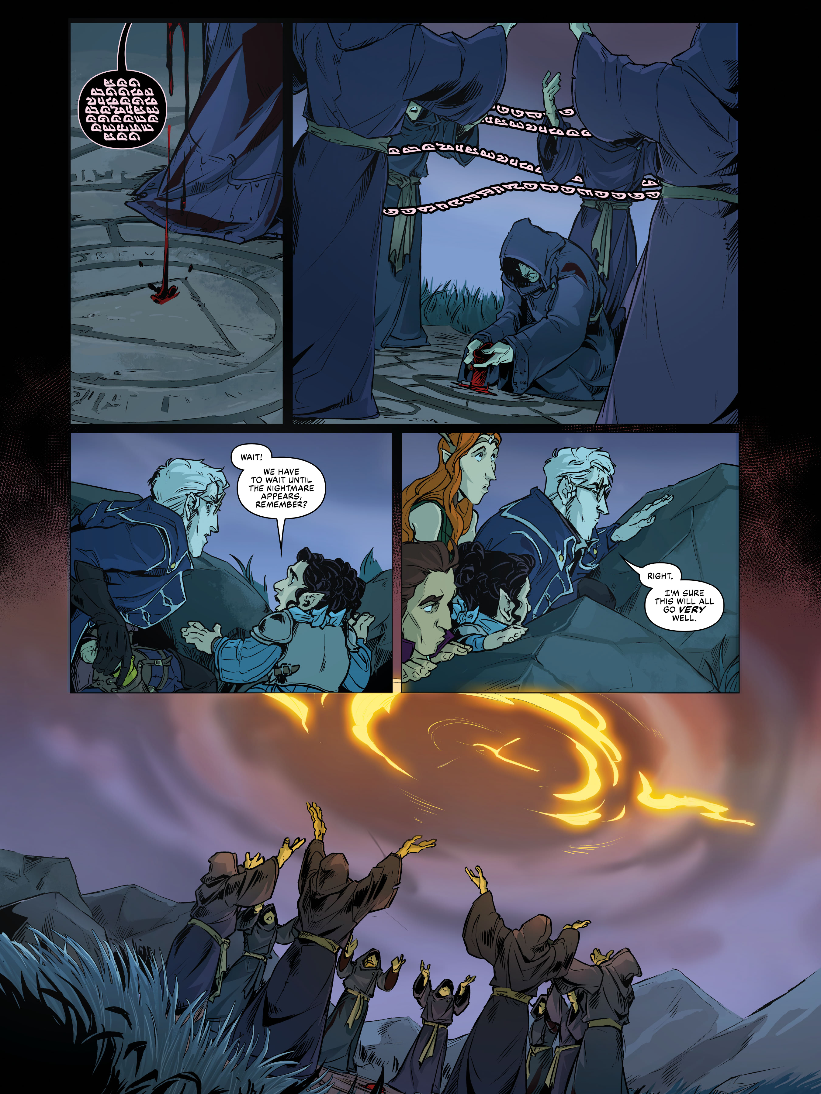 Read online Critical Role Vox Machina Origins comic -  Issue # (2019) _TPB Library Edition (Part 3) - 75