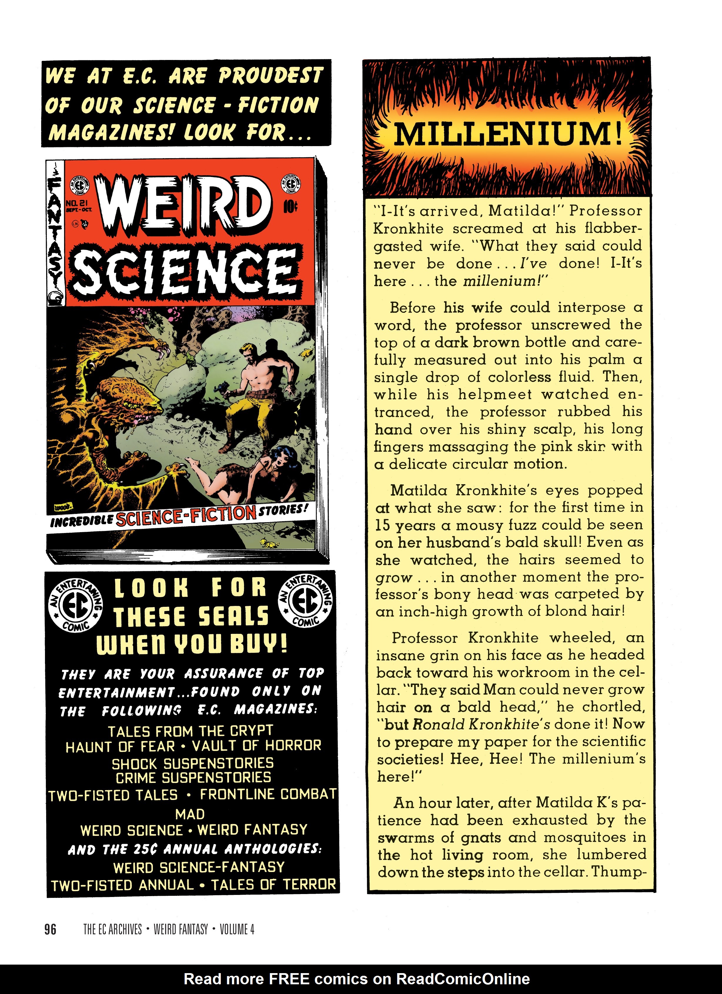 Read online The EC Archives: Weird Fantasy comic -  Issue # TPB 4 (Part 1) - 98