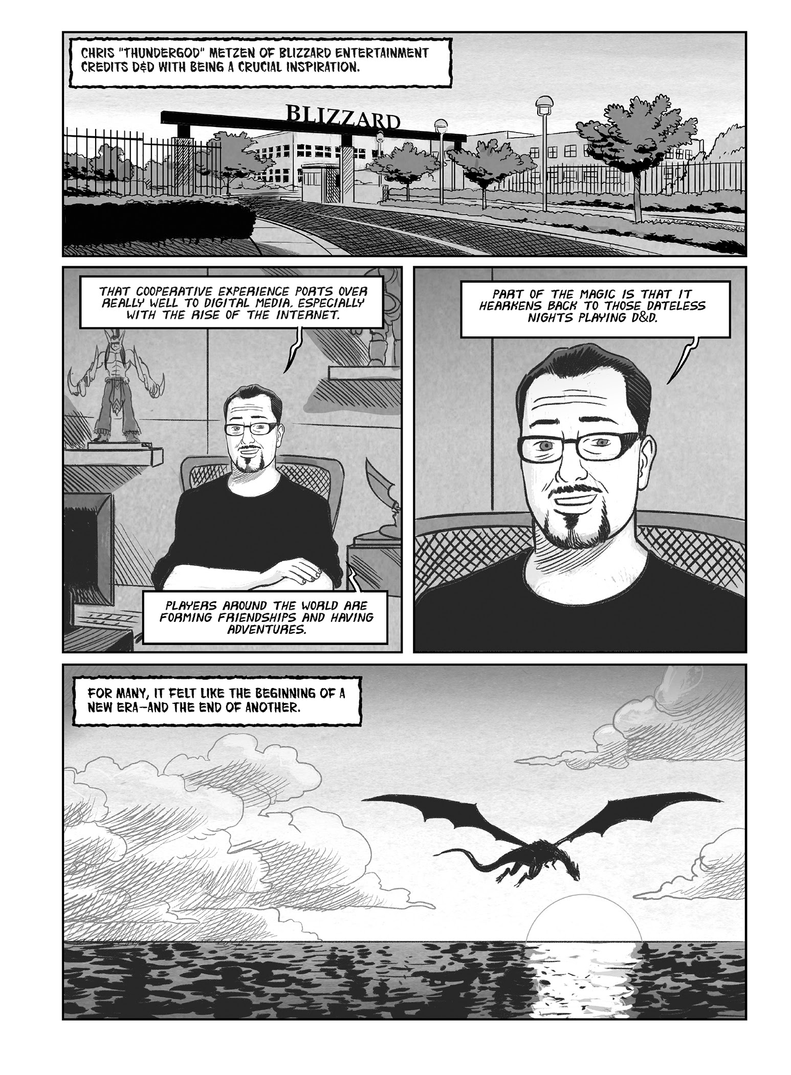 Read online Rise of the Dungeon Master: Gary Gygax and the Creation of D&D comic -  Issue # TPB - 122