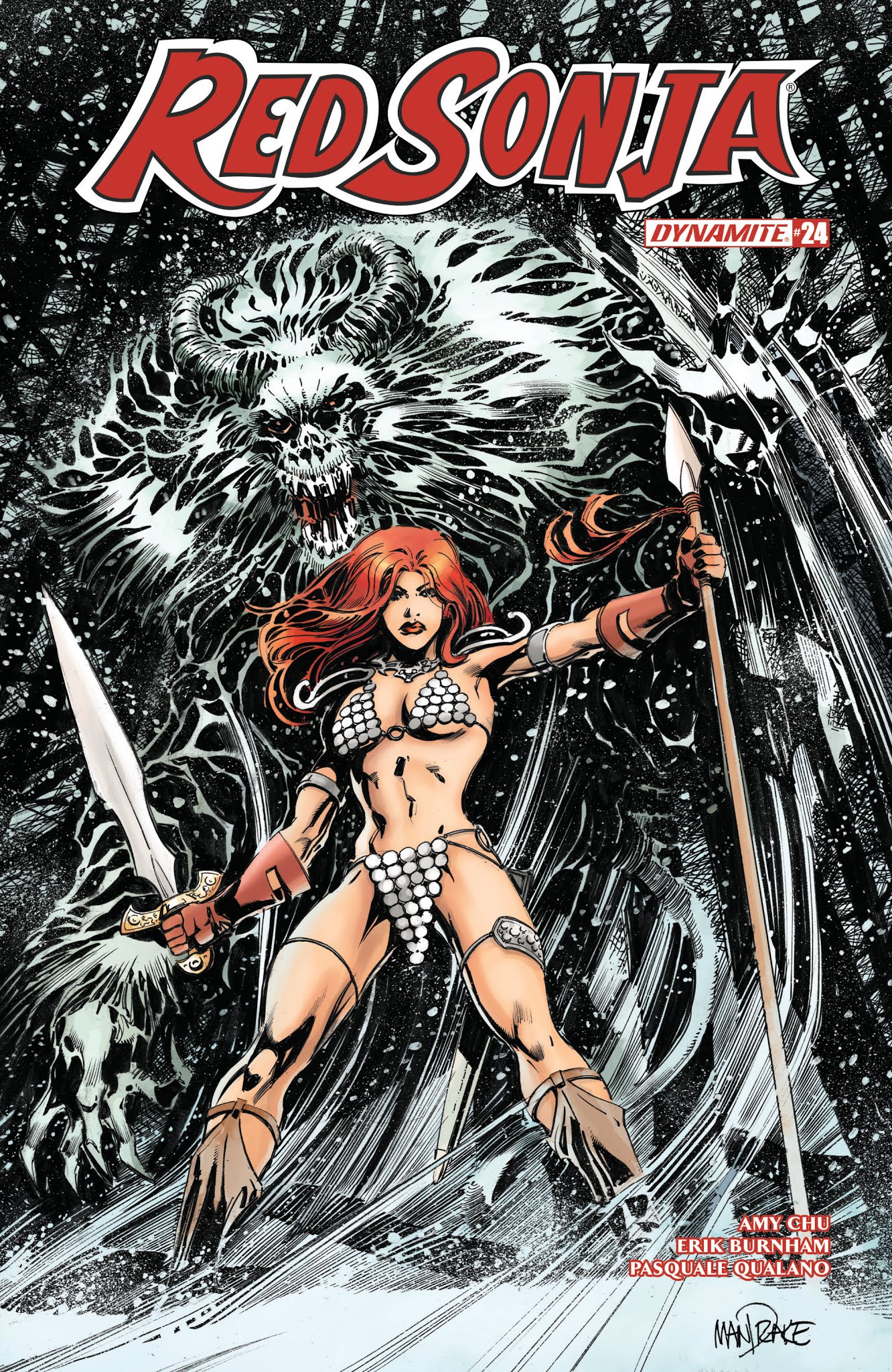 Read online Red Sonja Vol. 4 comic -  Issue #24 - 3
