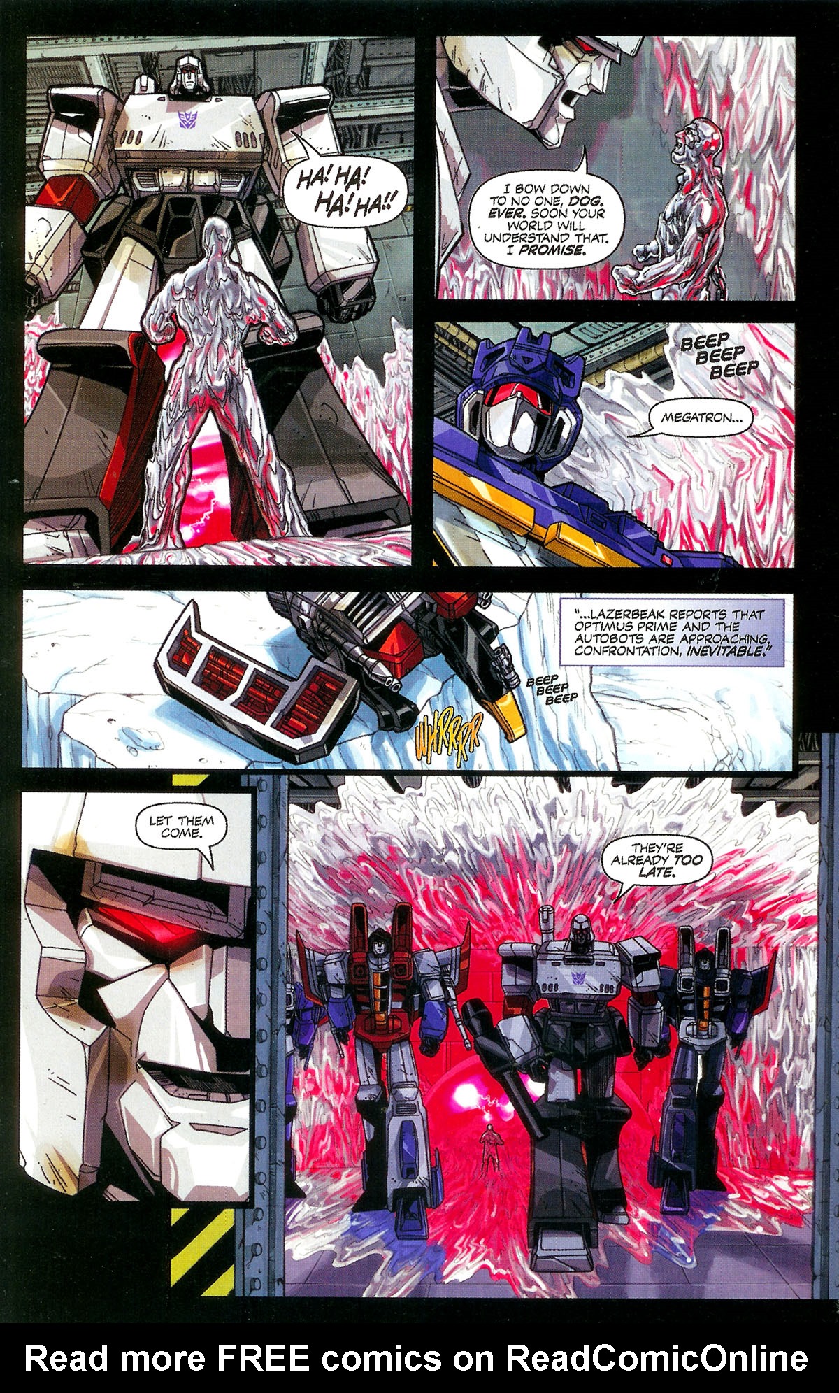 Read online Transformers: Generation 1 (2002) comic -  Issue #3 - 17