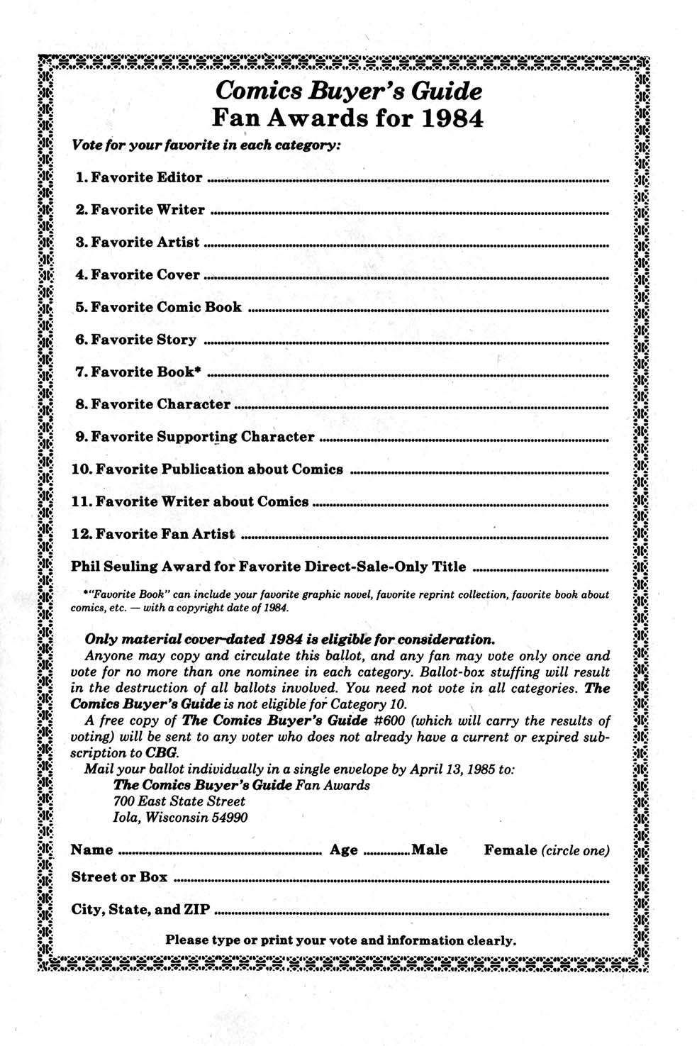 Read online Cerebus comic -  Issue #70 - 31