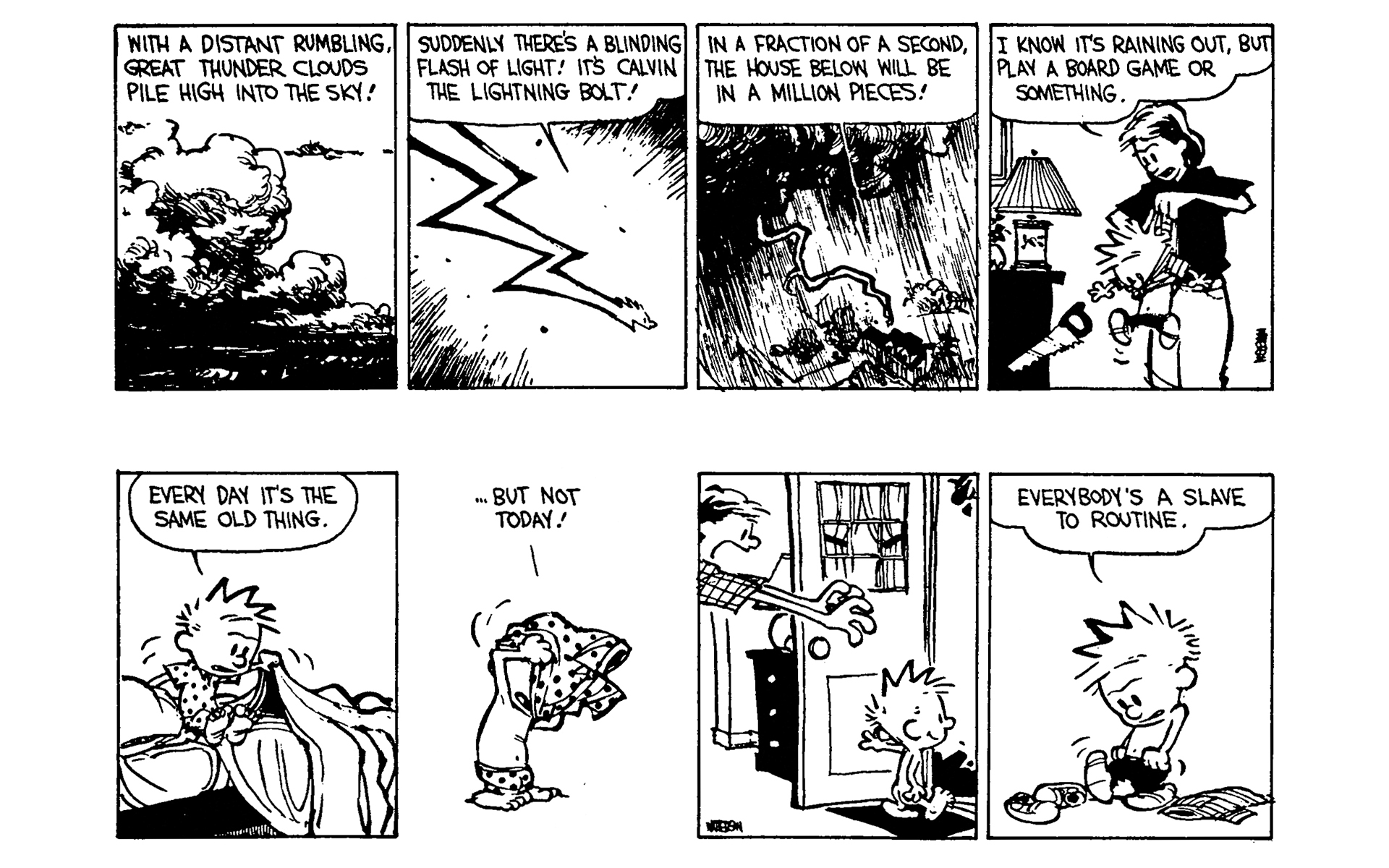 Read online Calvin and Hobbes comic -  Issue #7 - 24