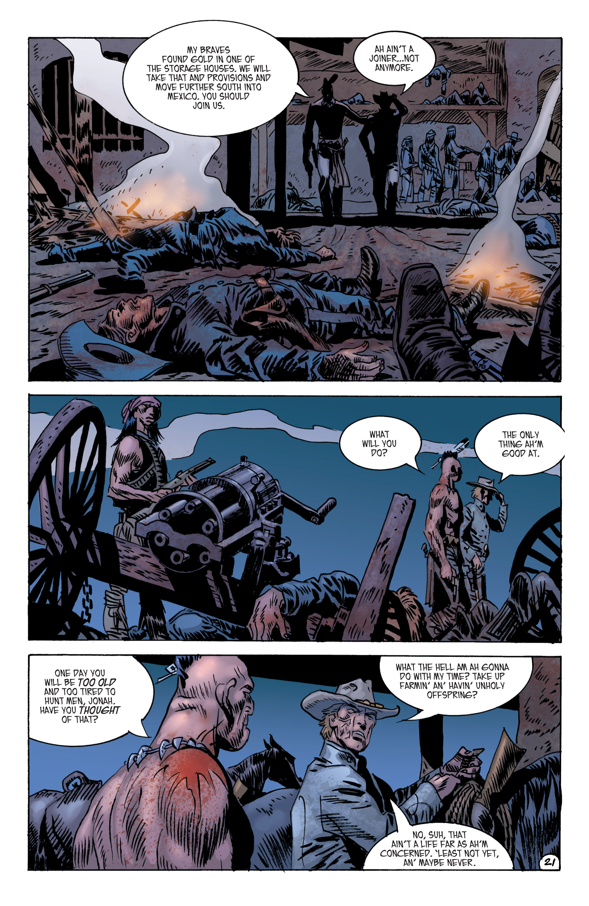 Read online Jonah Hex (2006) comic -  Issue #15 - 22