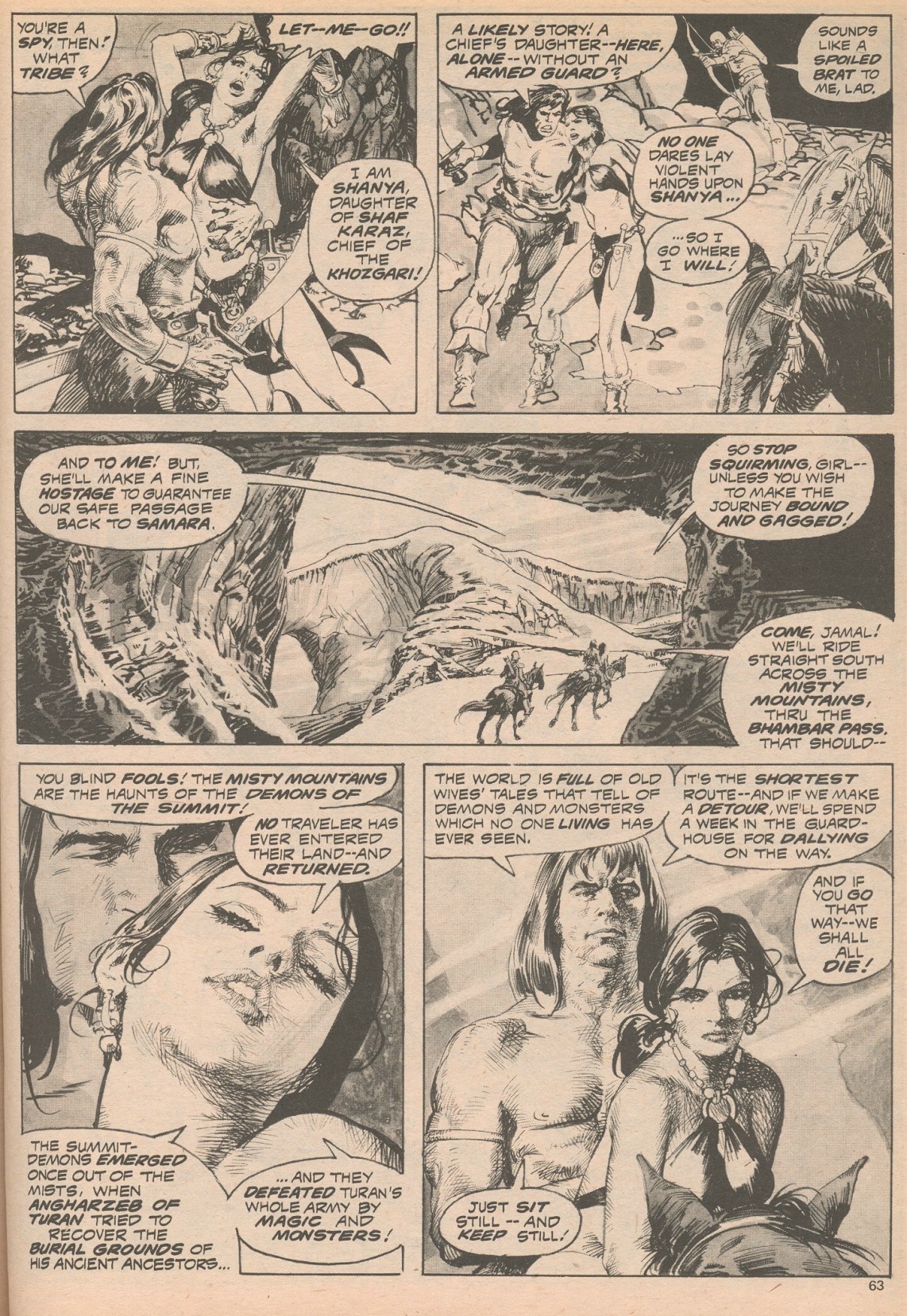 The Savage Sword Of Conan Issue #3 #4 - English 63