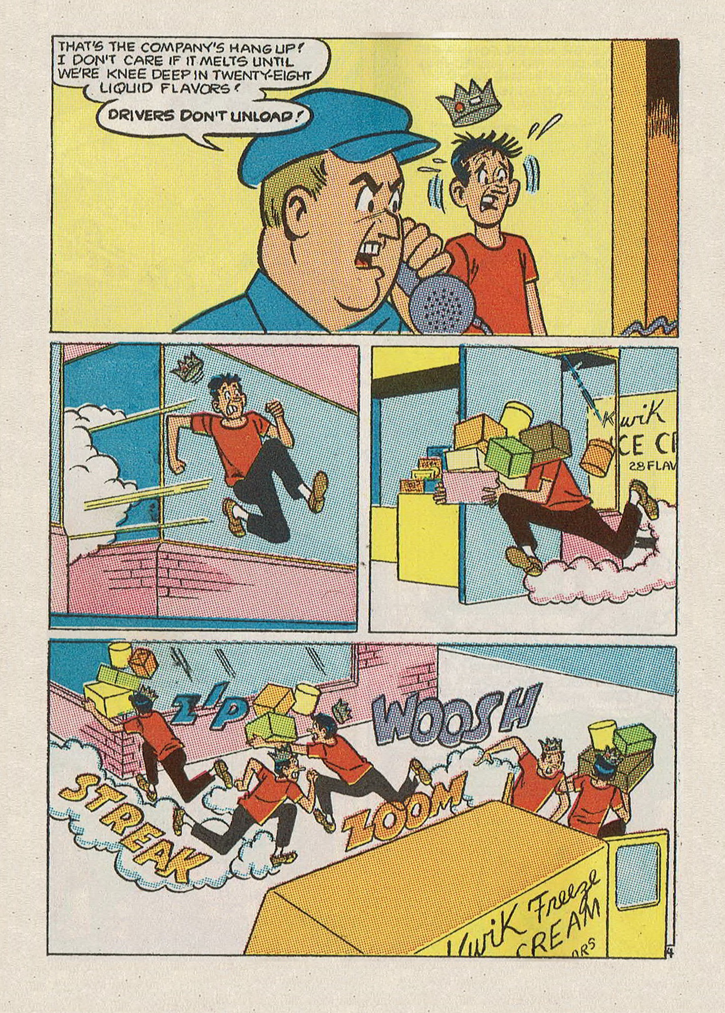 Read online Jughead Jones Comics Digest comic -  Issue #70 - 128