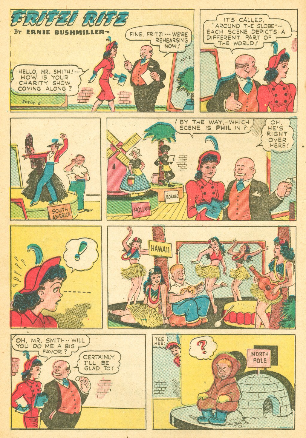 Read online Fritzi Ritz (1953) comic -  Issue #46 - 14