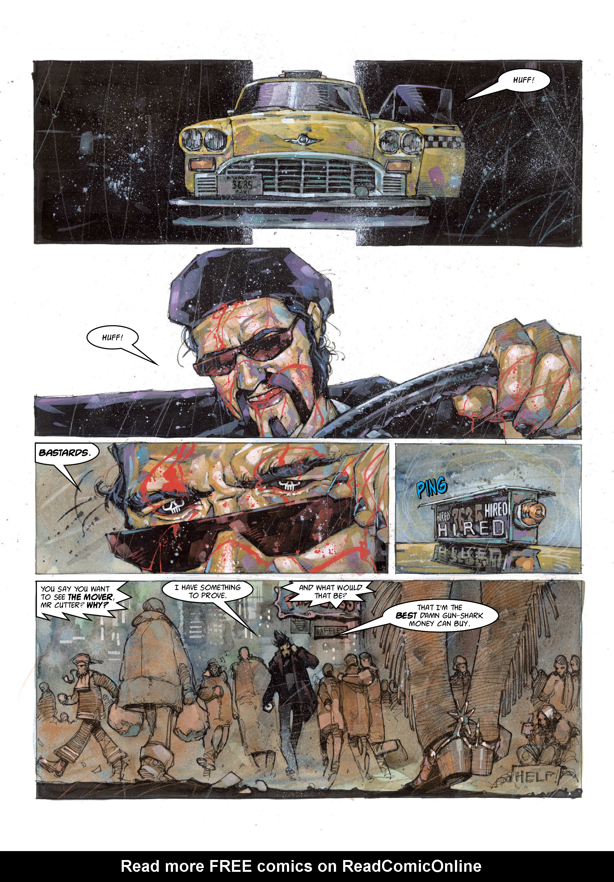 Read online Judge Dredd Megazine (Vol. 5) comic -  Issue #376 - 94