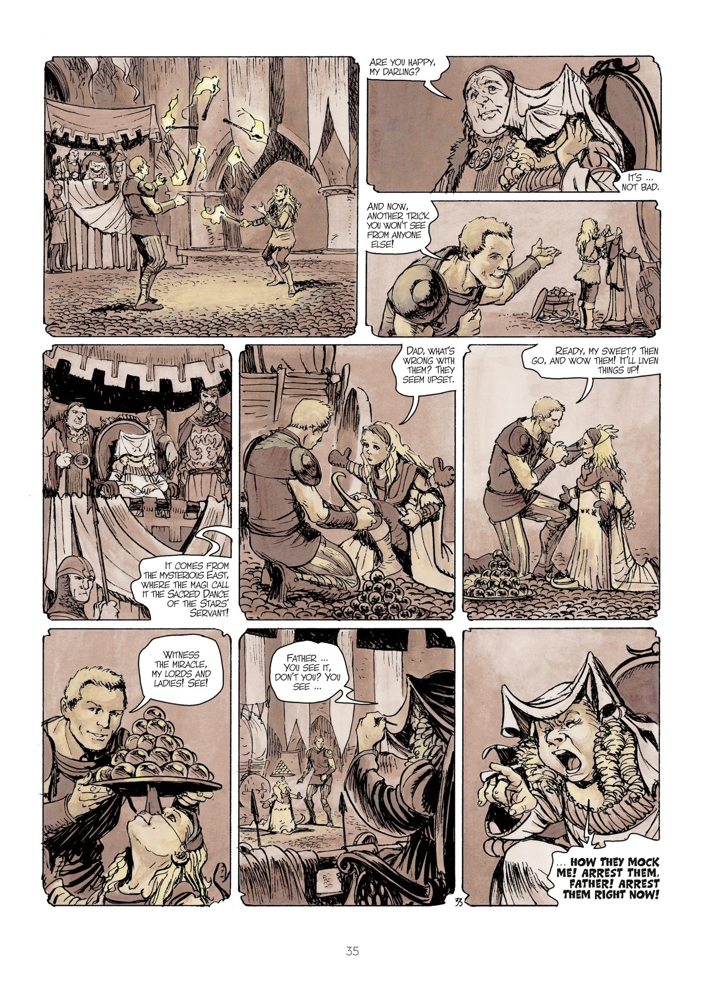 Read online Thorgal - Kriss of Valnor: I Forget Nothing! comic -  Issue # Full - 37