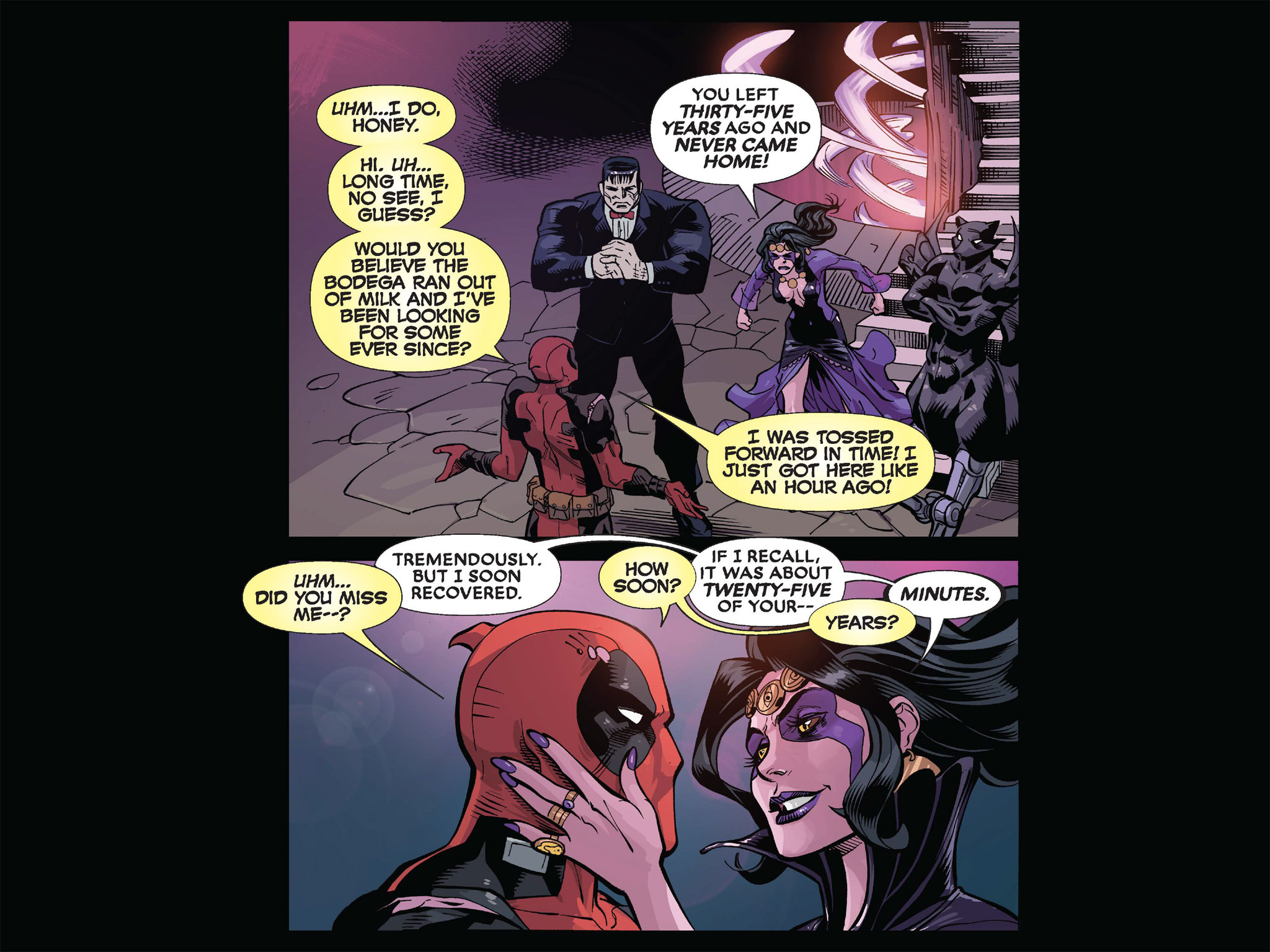 Read online Deadpool & Cable: Split Second Infinite Comic comic -  Issue #4 - 33