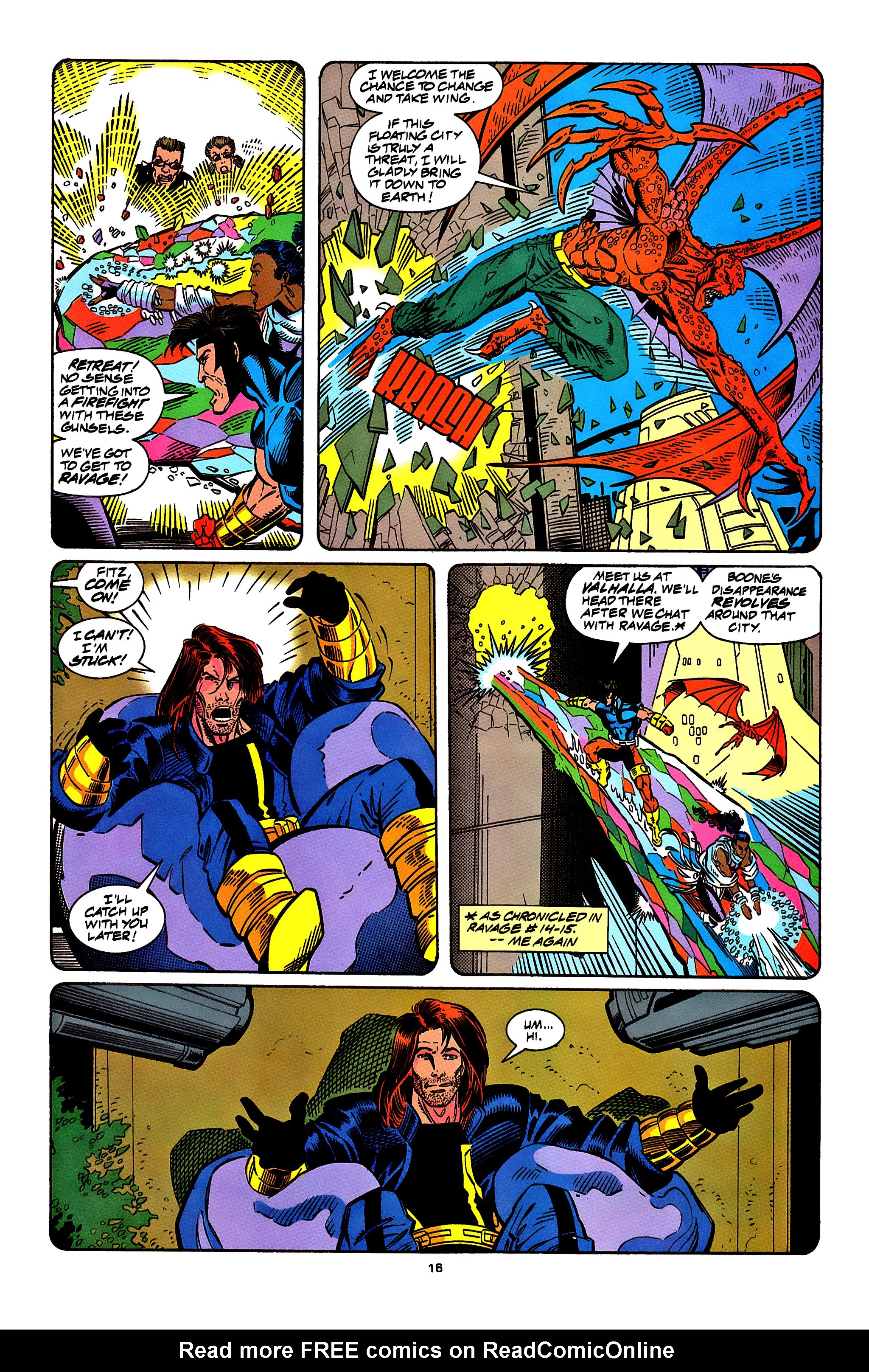 Read online X-Men 2099 comic -  Issue #5 - 17