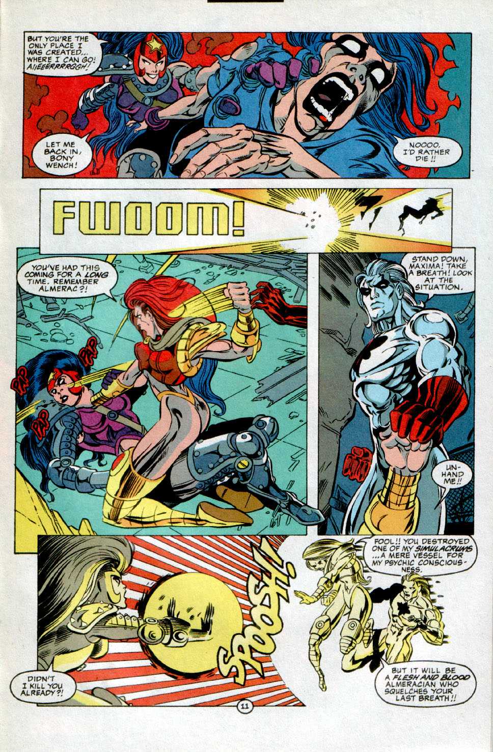 Read online Extreme Justice comic -  Issue #11 - 12