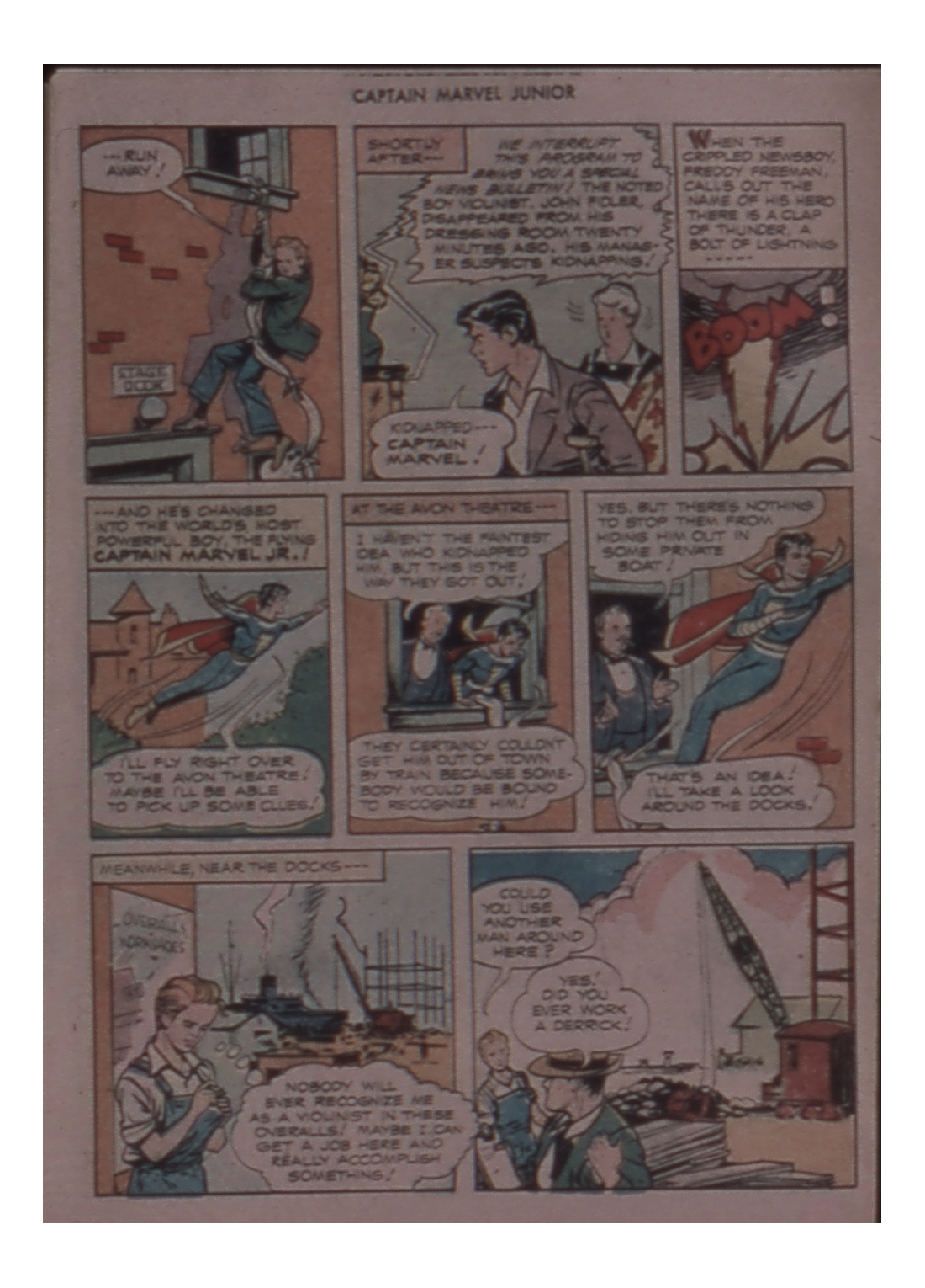 Read online Captain Marvel, Jr. comic -  Issue #59 - 17