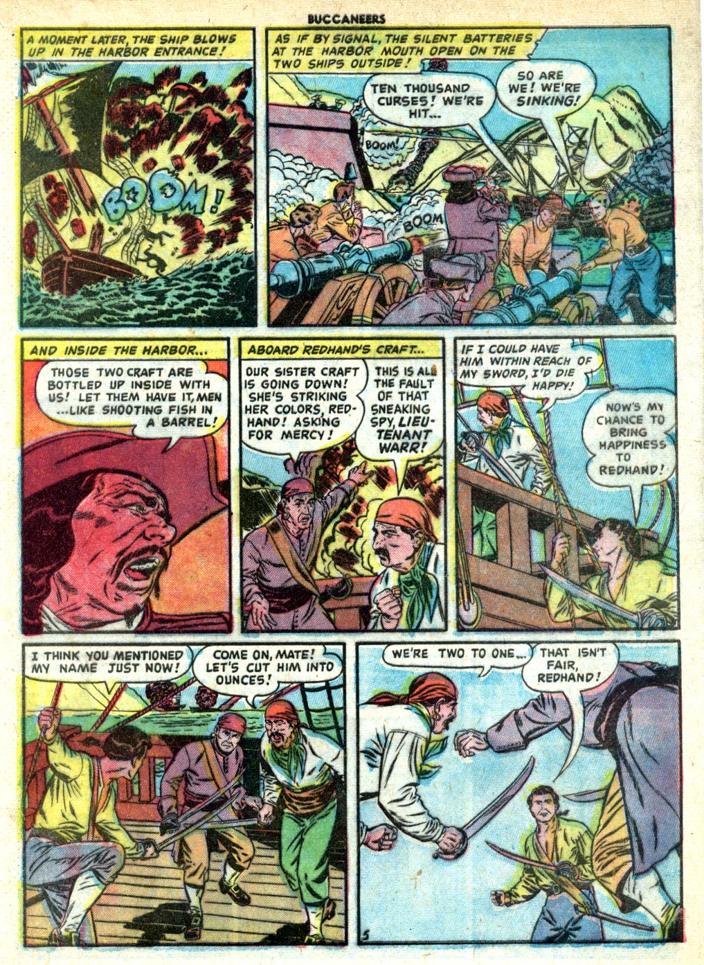 Read online Buccaneers comic -  Issue #19 - 17