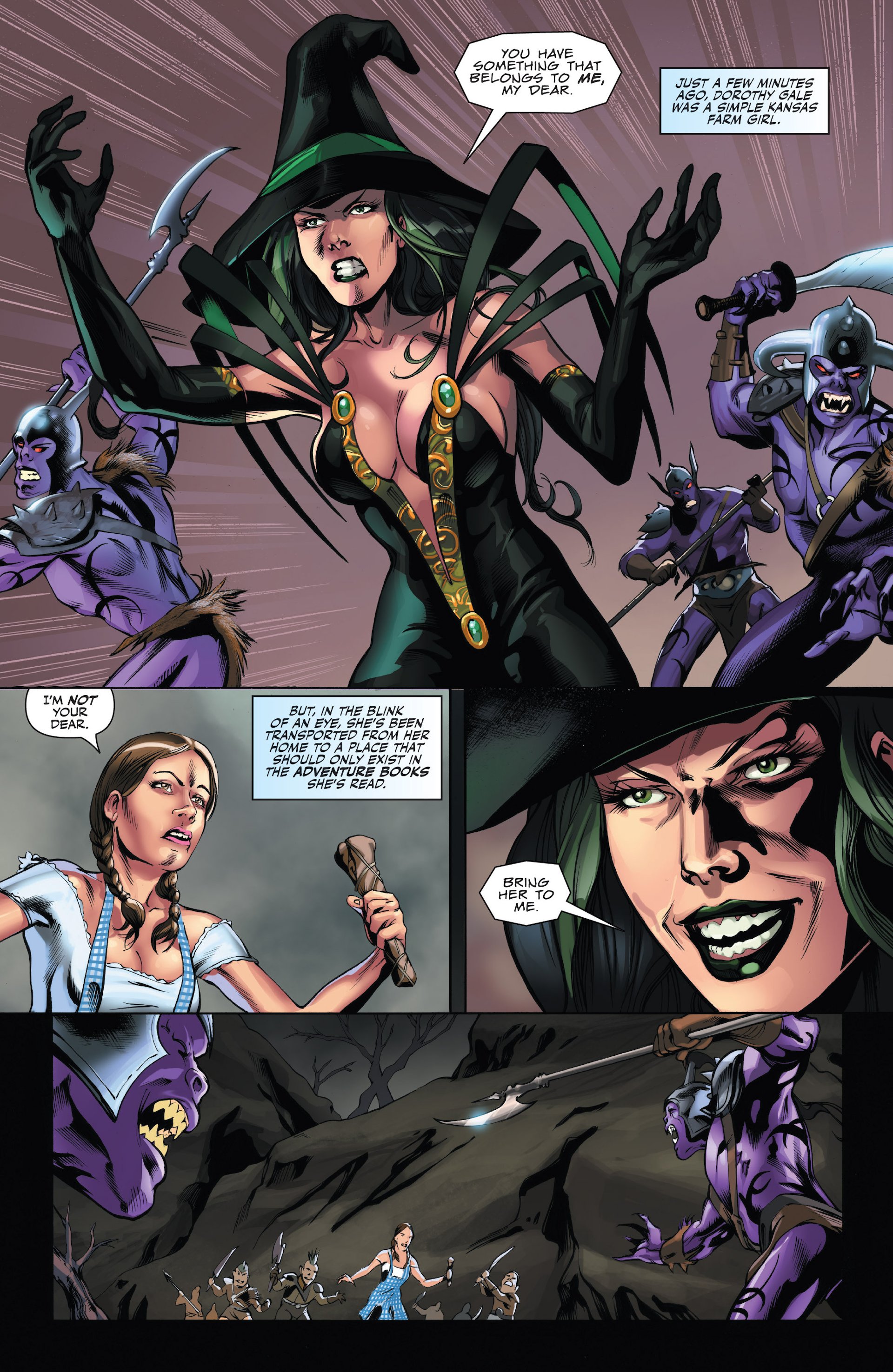 Read online Grimm Fairy Tales presents Oz comic -  Issue #2 - 3