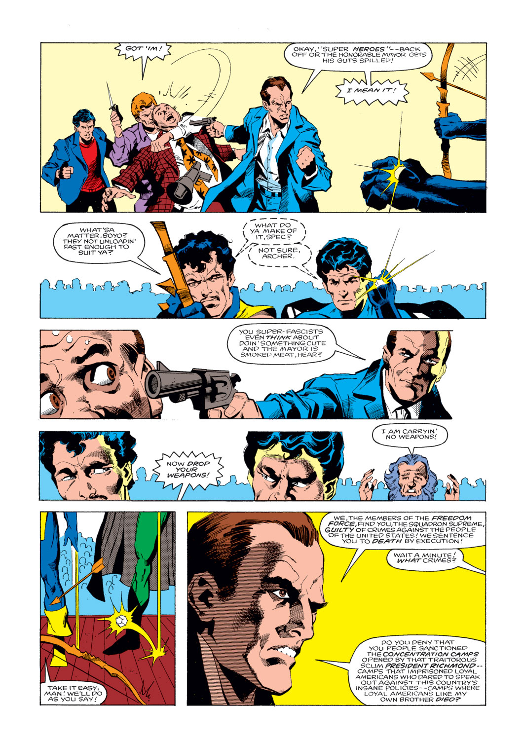 Read online Squadron Supreme (1985) comic -  Issue #2 - 5