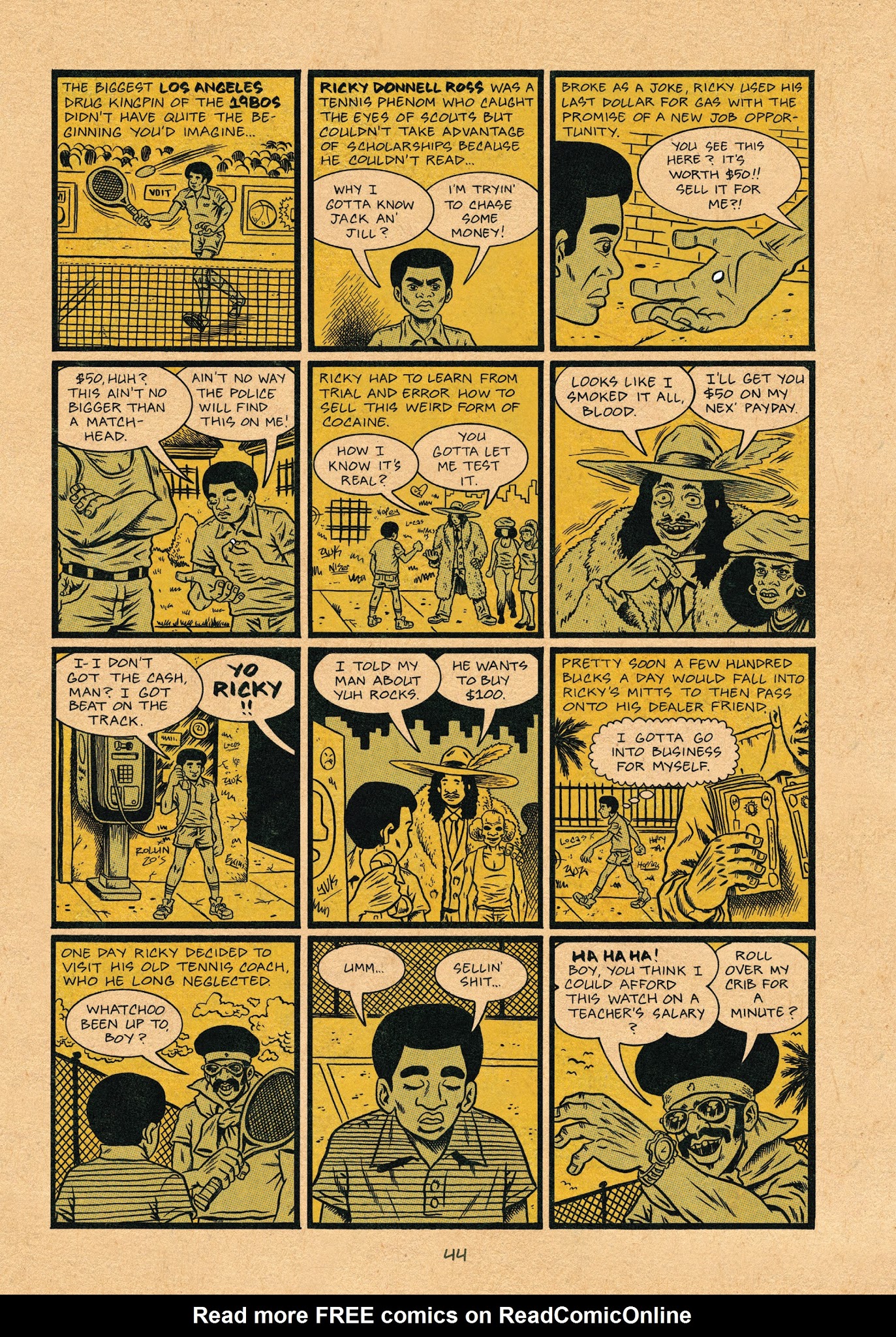 Read online Hip Hop Family Tree (2013) comic -  Issue # TPB 4 - 45