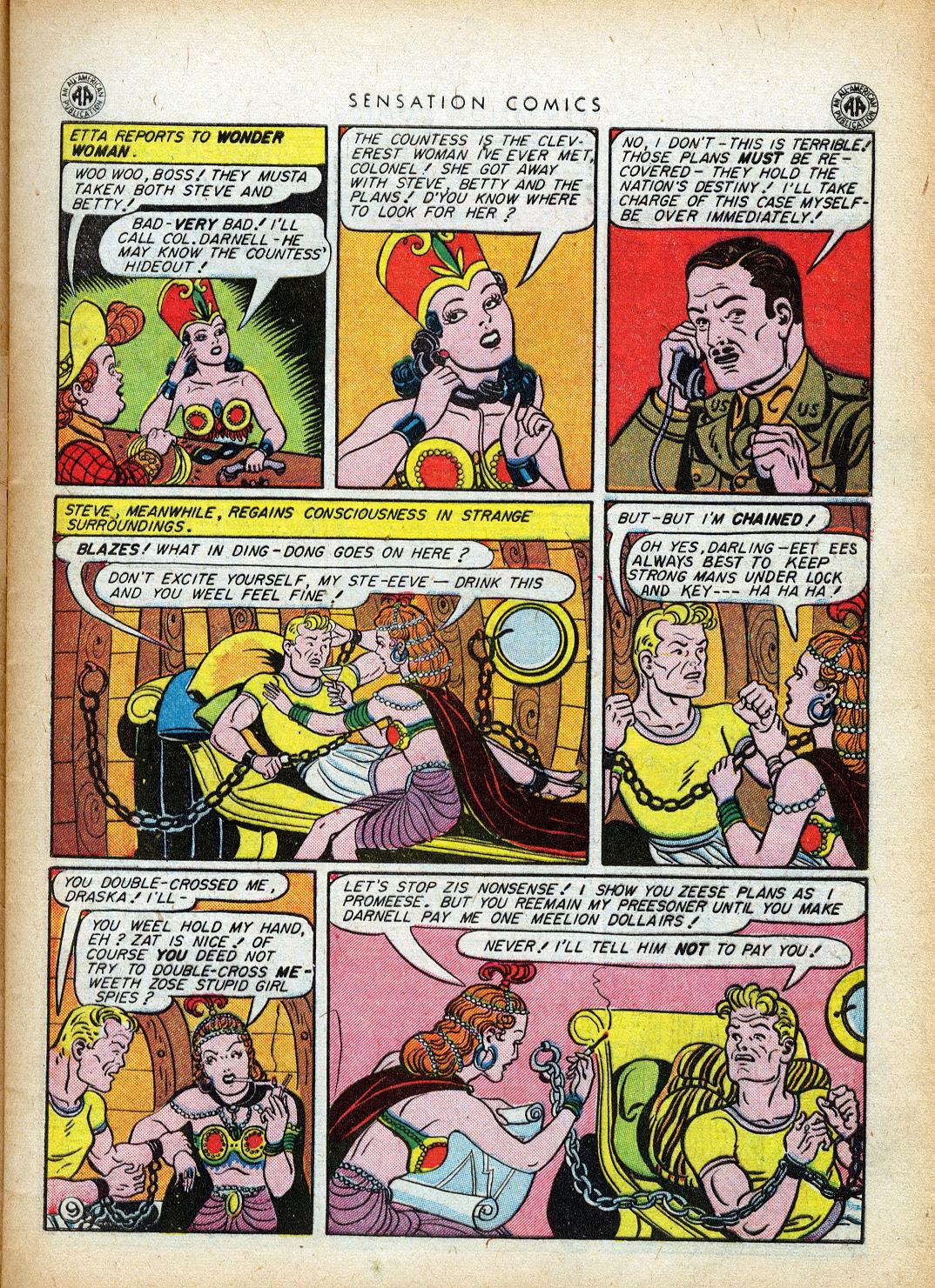 Read online Sensation (Mystery) Comics comic -  Issue #40 - 11