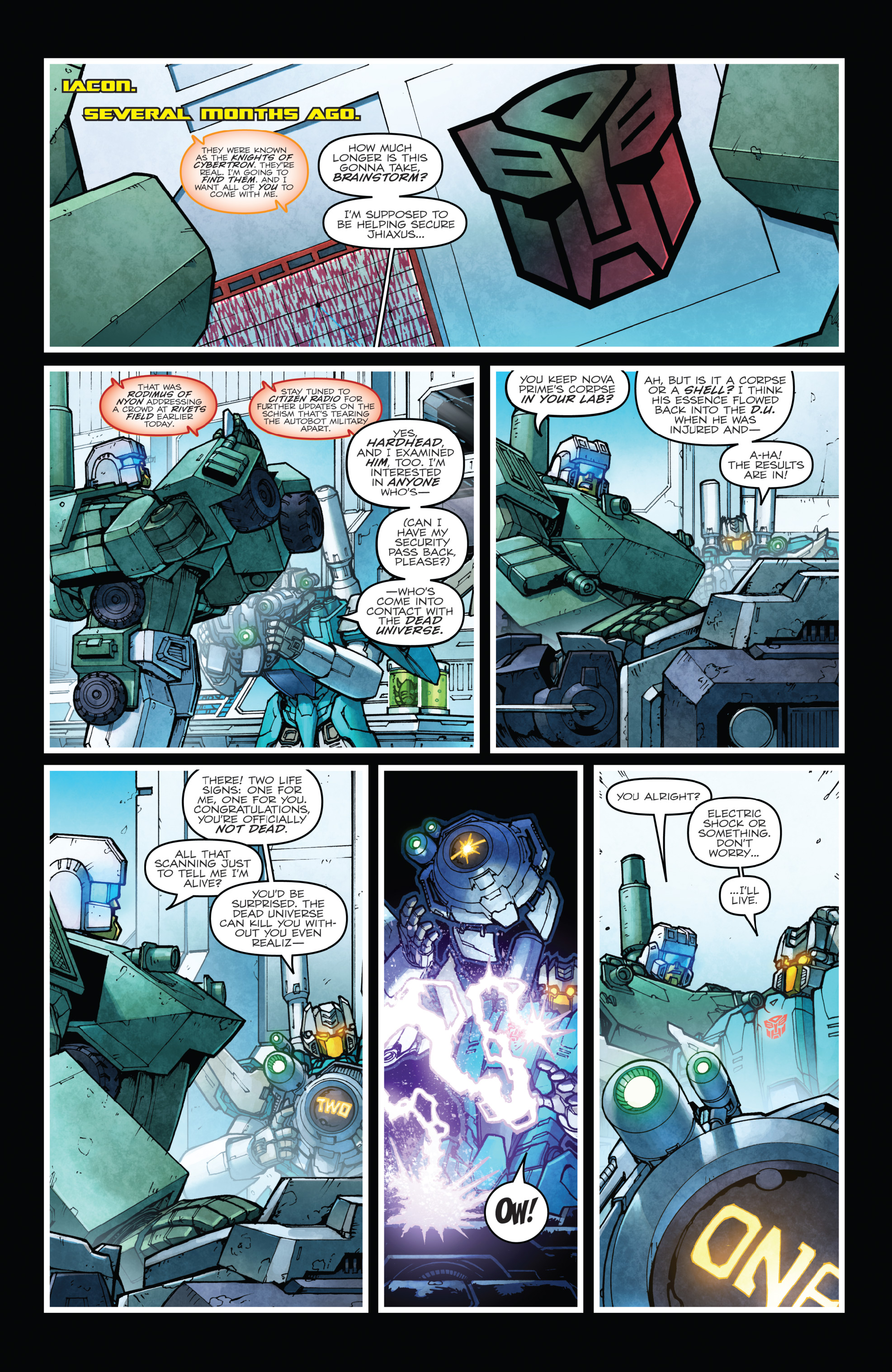Read online The Transformers: Dark Cybertron Finale comic -  Issue # Full - 102