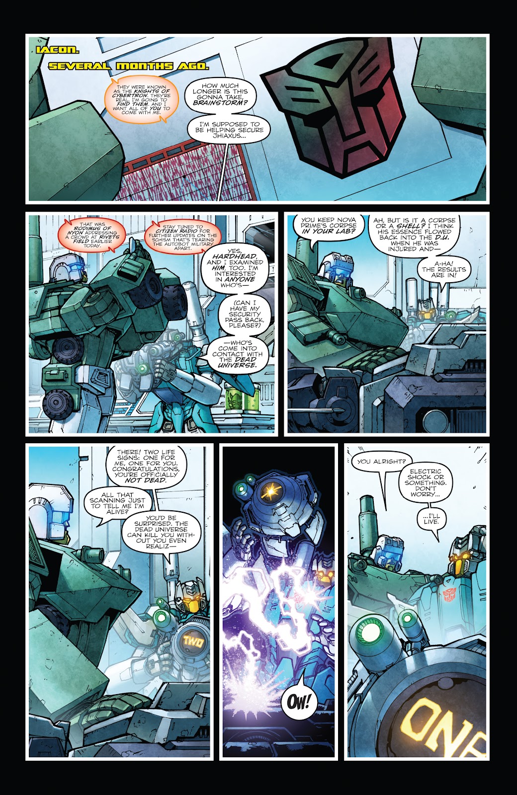 The Transformers: Dark Cybertron Finale issue Full - Page 102