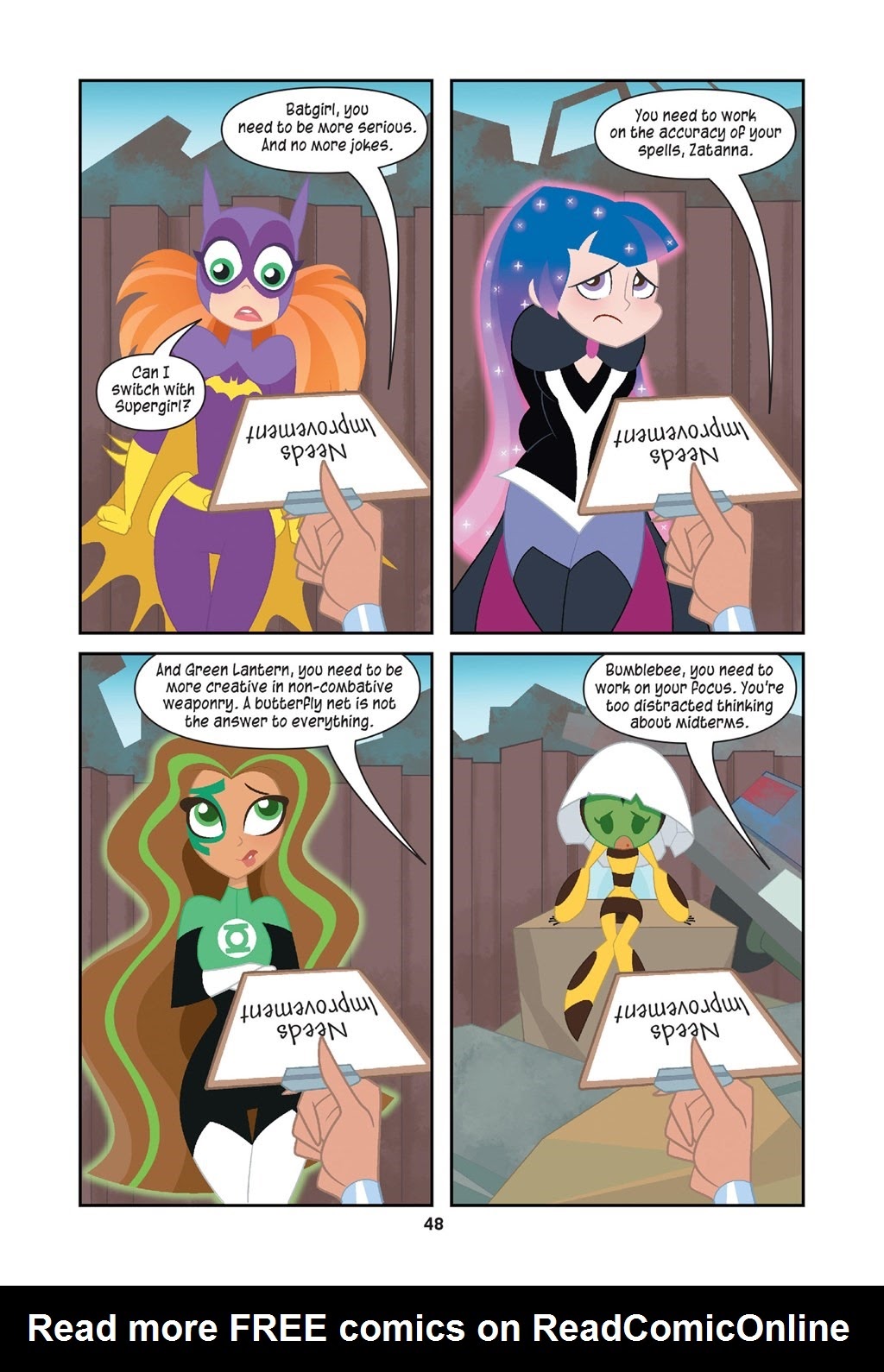 Read online DC Super Hero Girls: Midterms comic -  Issue # TPB - 46