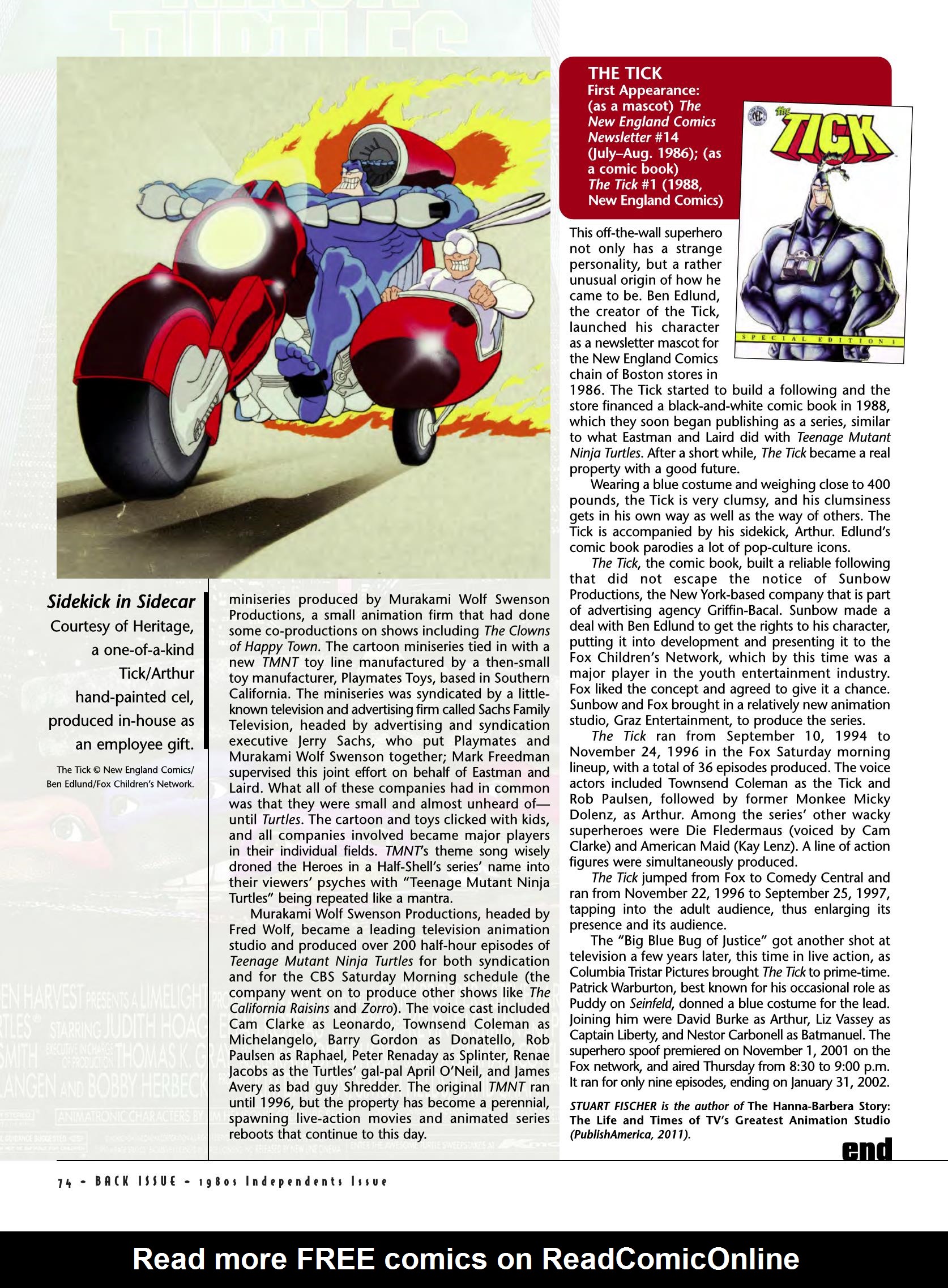 Read online Back Issue comic -  Issue #75 - 74