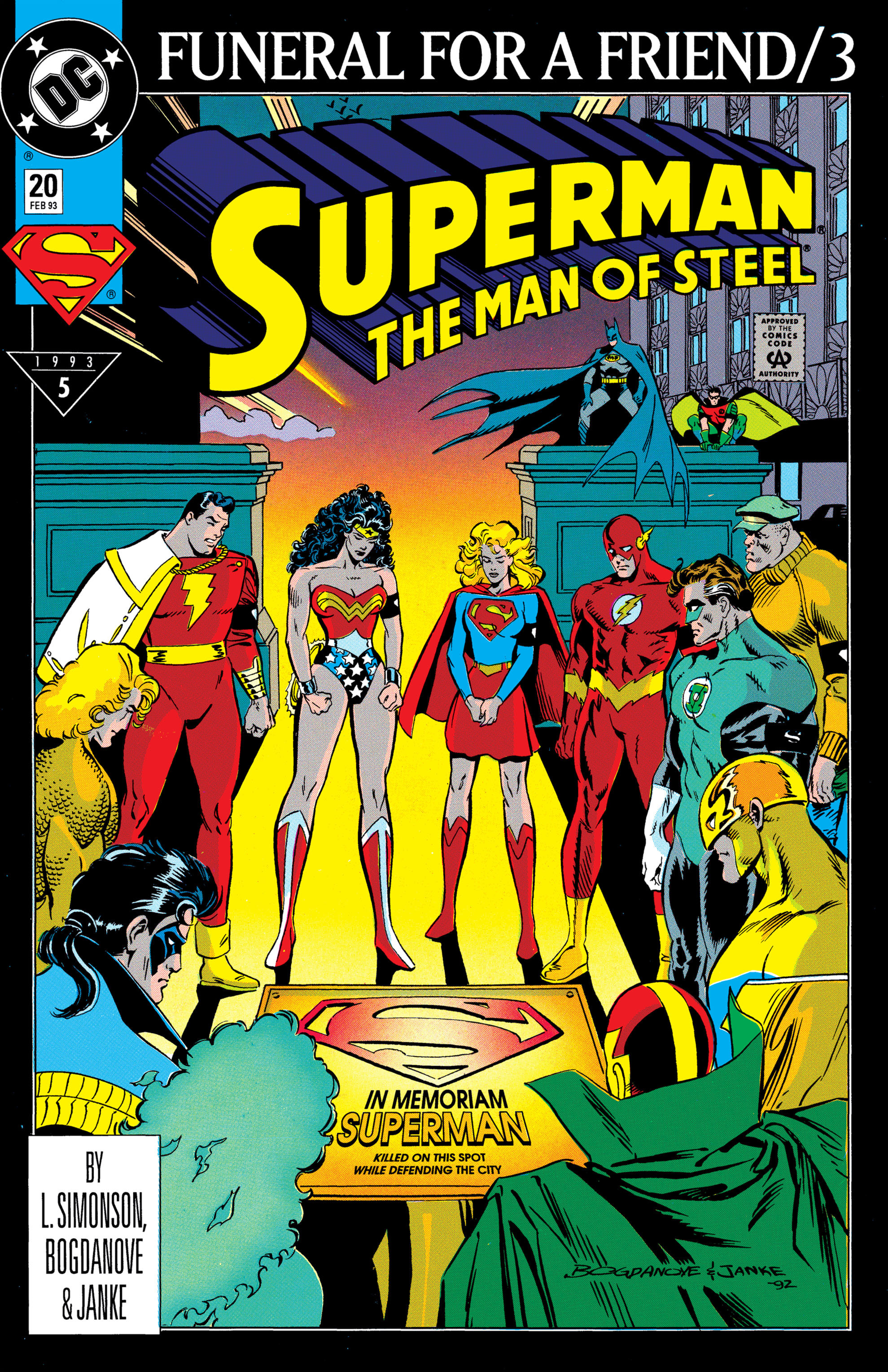 Read online Superman: The Man of Steel (1991) comic -  Issue #20 - 1