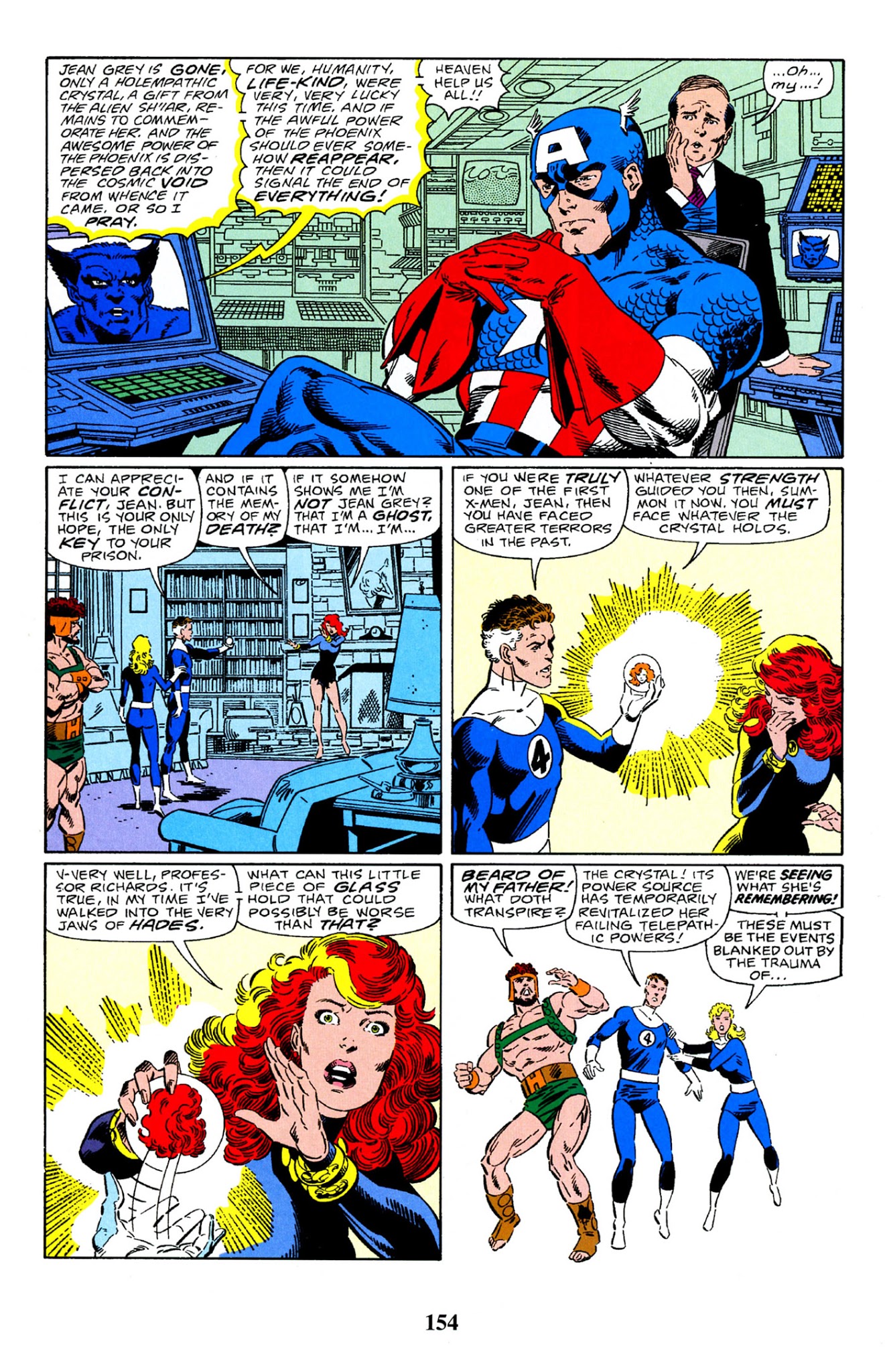 Read online Fantastic Four Visionaries: John Byrne comic -  Issue # TPB 7 - 155