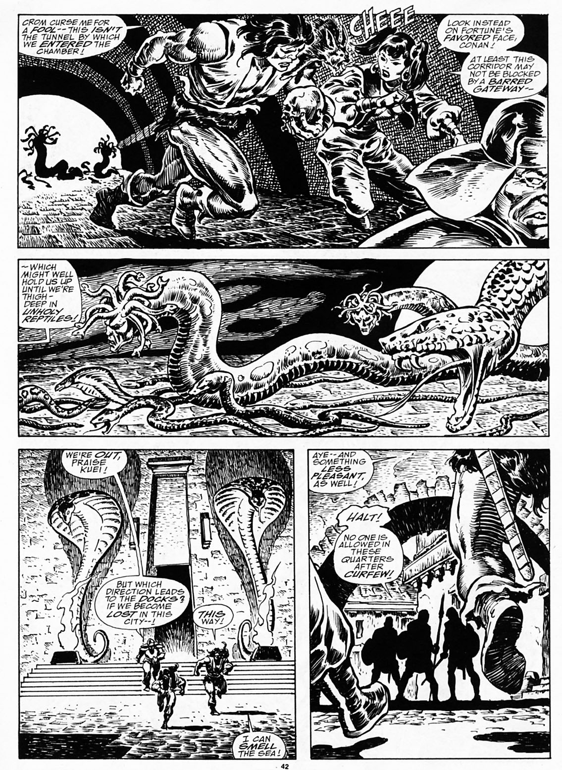 The Savage Sword Of Conan issue 191 - Page 44
