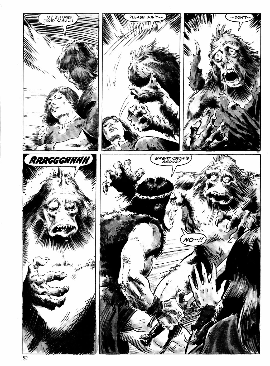 Read online The Savage Sword Of Conan comic -  Issue #84 - 52