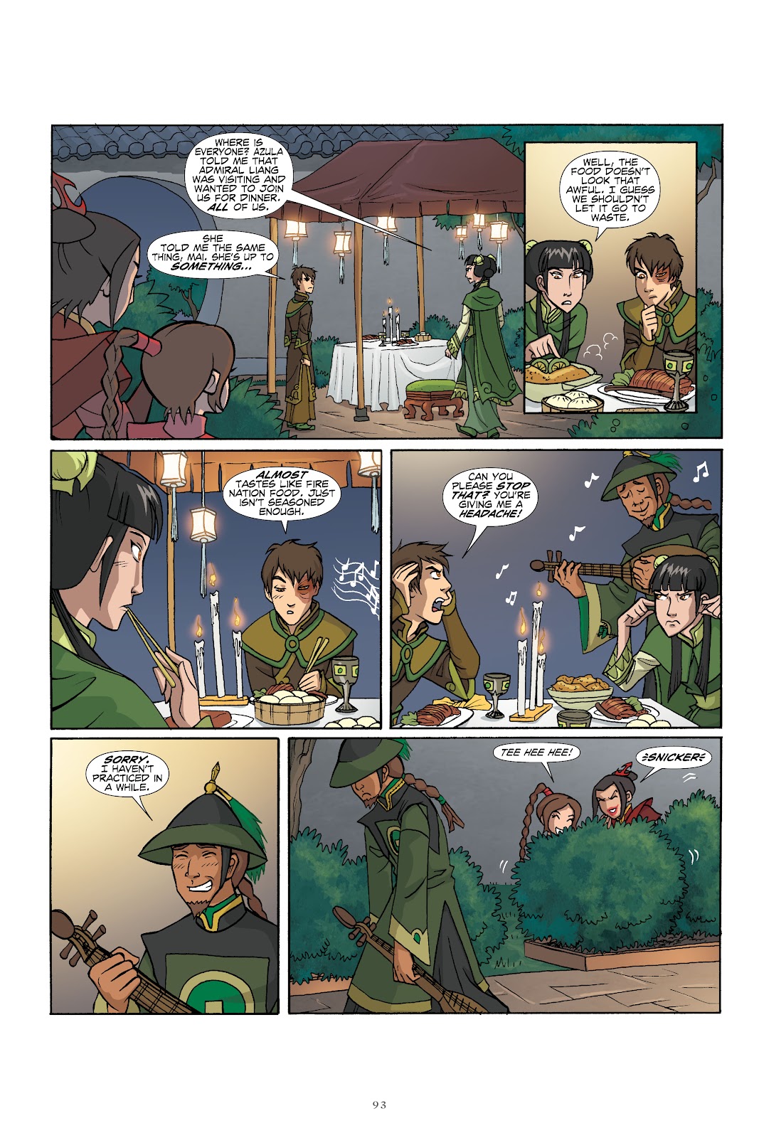 Nickelodeon Avatar: The Last Airbender–The Lost Adventures & Team Avatar Tales Library Edition issue TPB (Part 1) - Page 94
