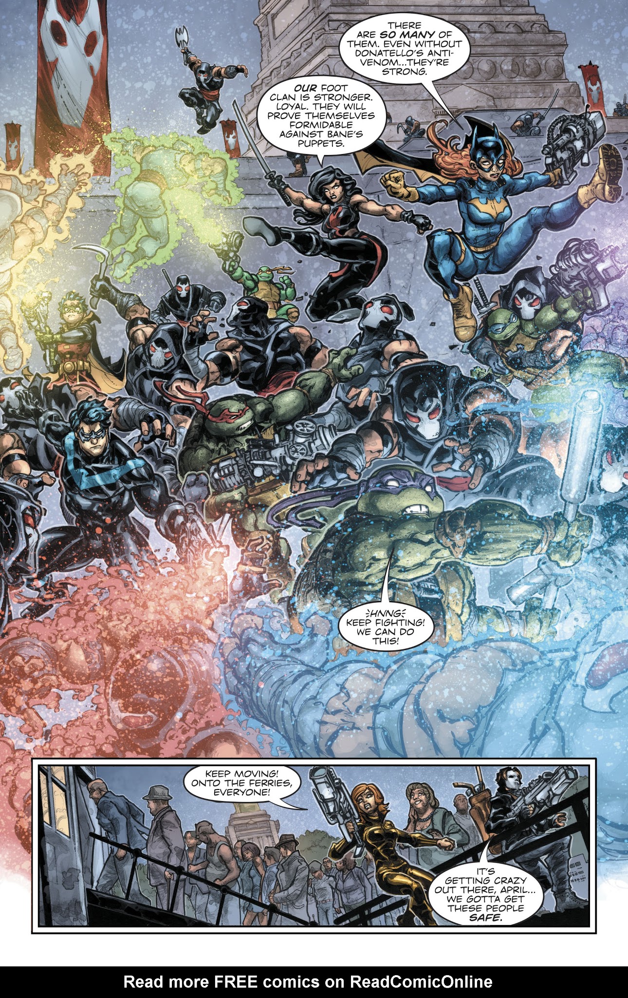 Read online Batman/Teenage Mutant Ninja Turtles II comic -  Issue #6 - 13