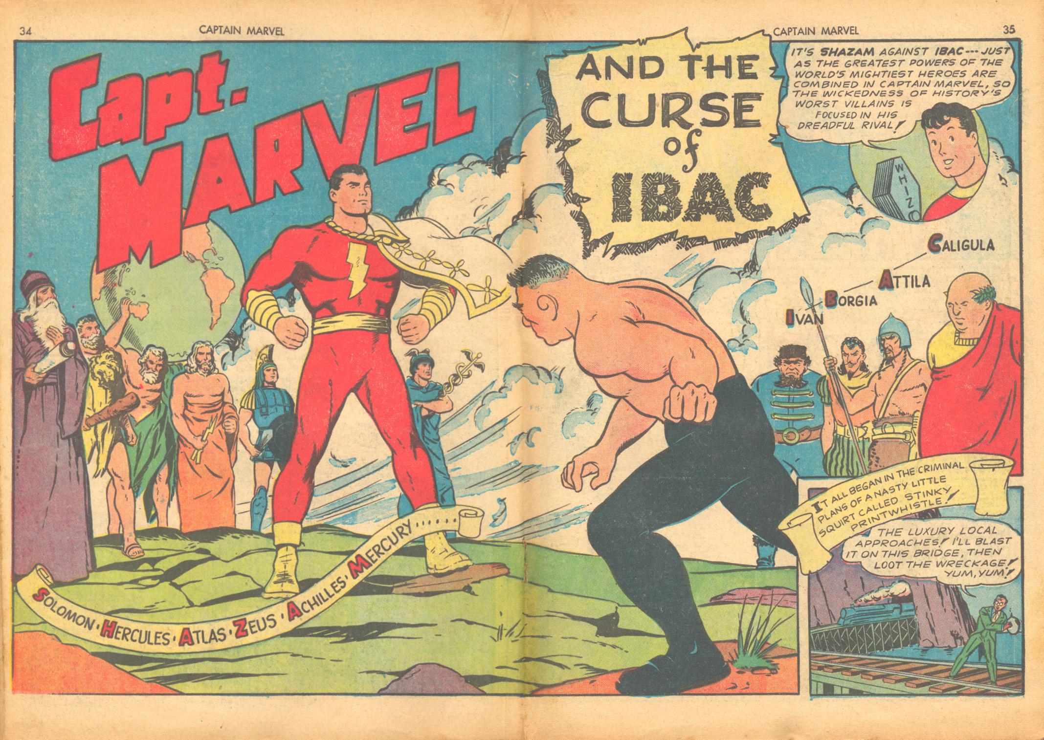 Read online Captain Marvel Adventures comic -  Issue #8 - 34