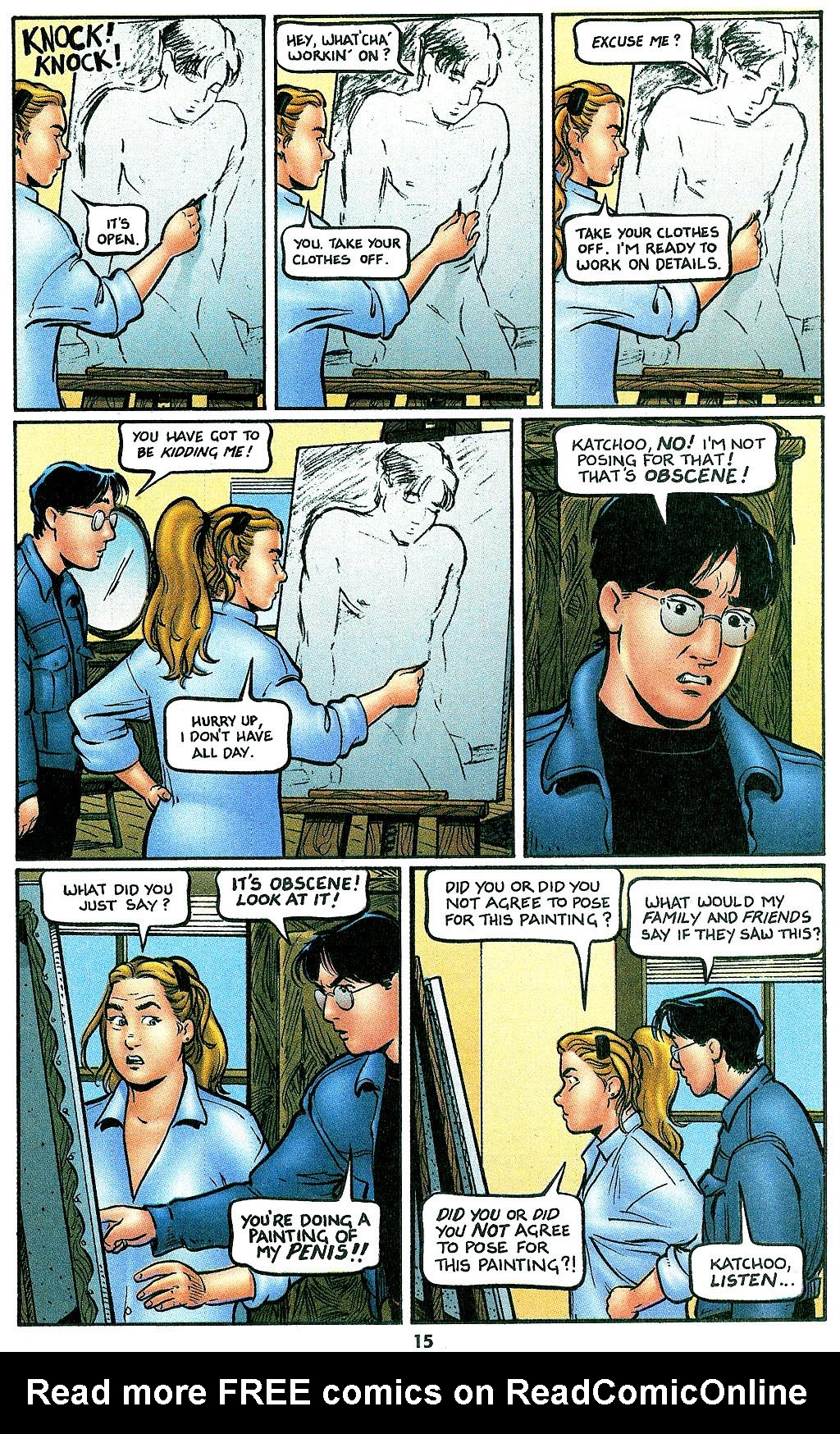 Read online Strangers in Paradise comic -  Issue #3 - 16