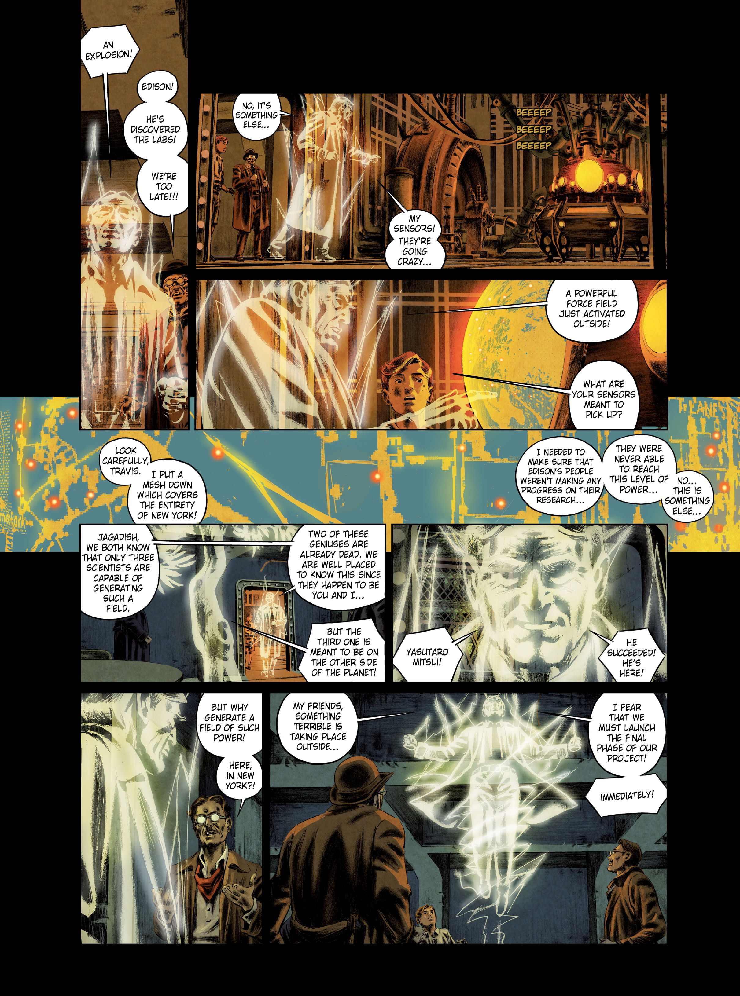 Read online The Three Ghosts of Tesla comic -  Issue # TPB (Part 2) - 14