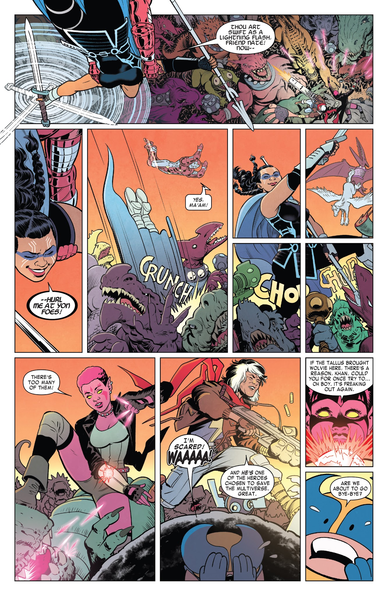 Read online Exiles (2018) comic -  Issue #3 - 7