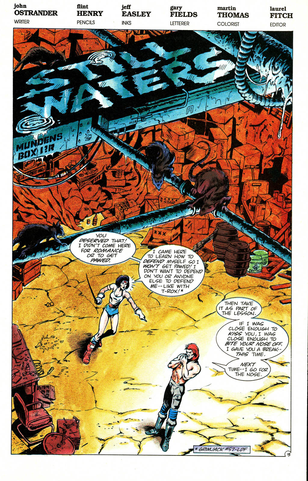 Read online Grimjack comic -  Issue #59 - 5