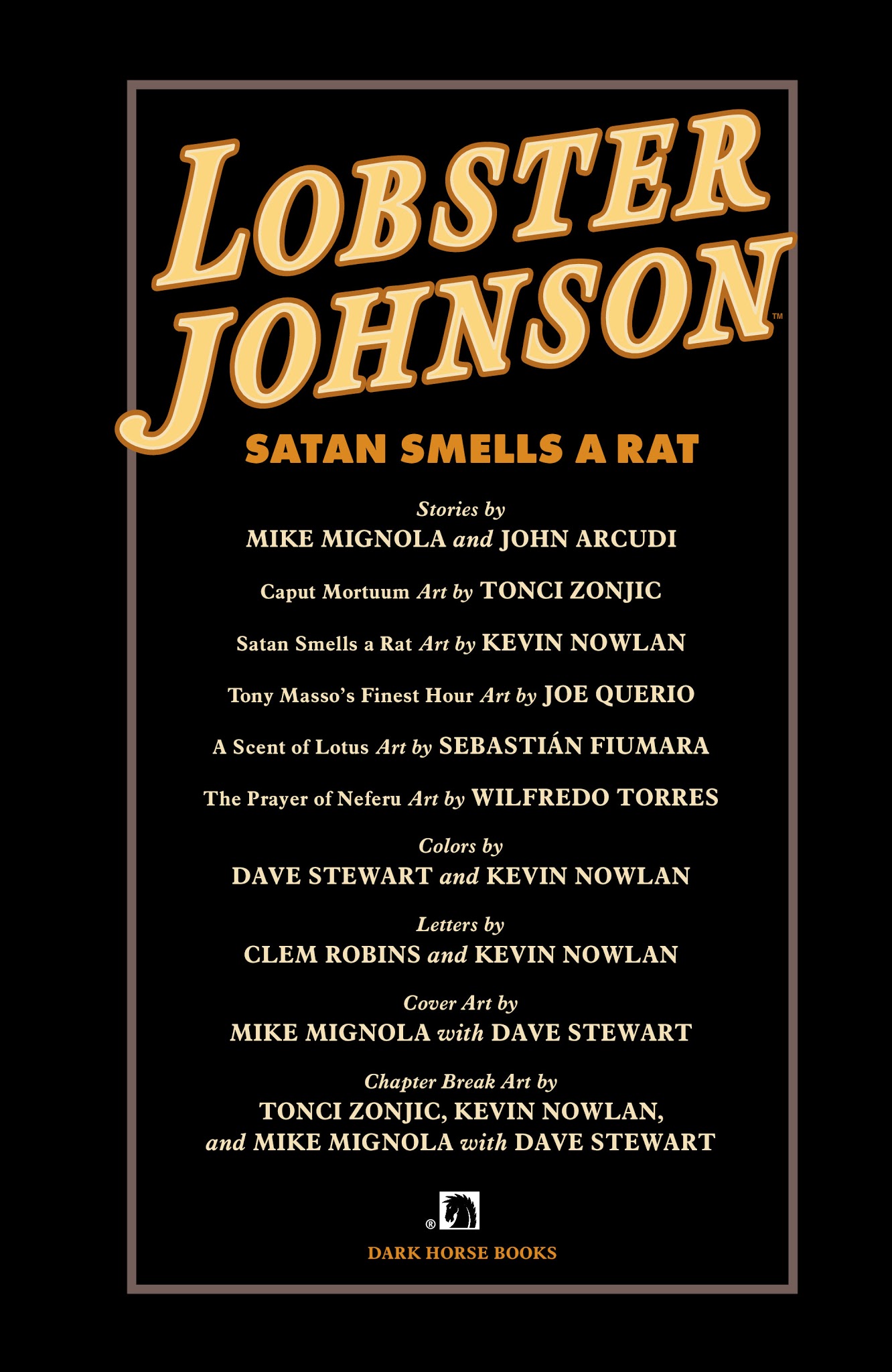 Read online Lobster Johnson: Satan Smells a Rat comic -  Issue # TPB - 5