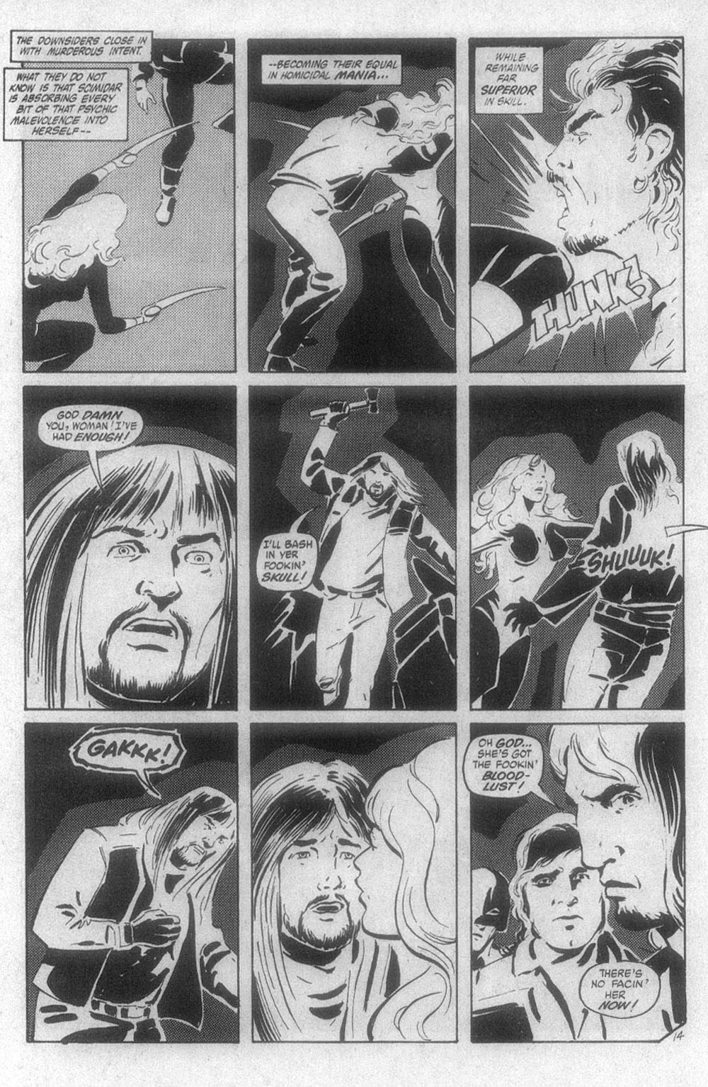 Read online Scimidar (1988) comic -  Issue #1 - 16