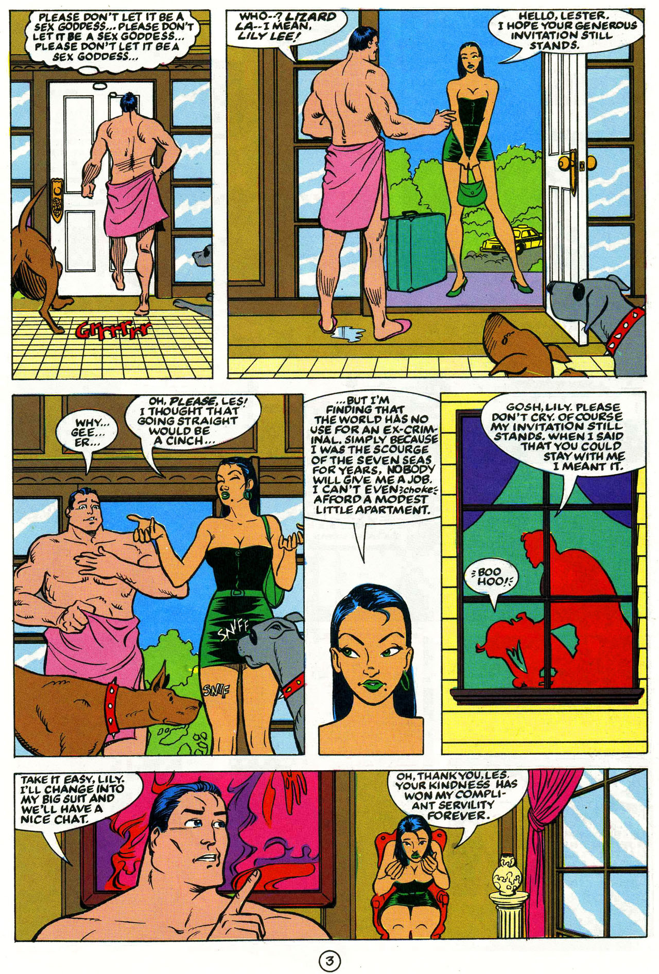 Read online The Trouble With Girls (1989) comic -  Issue #3 - 5