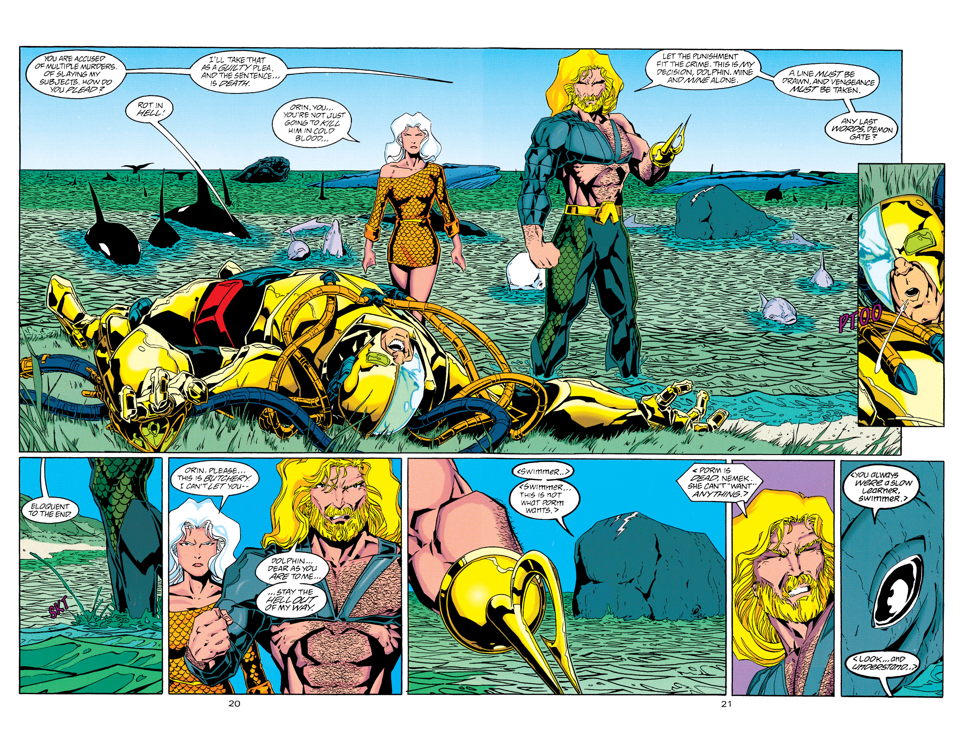 Aquaman (1994) Issue #28 #34 - English 21