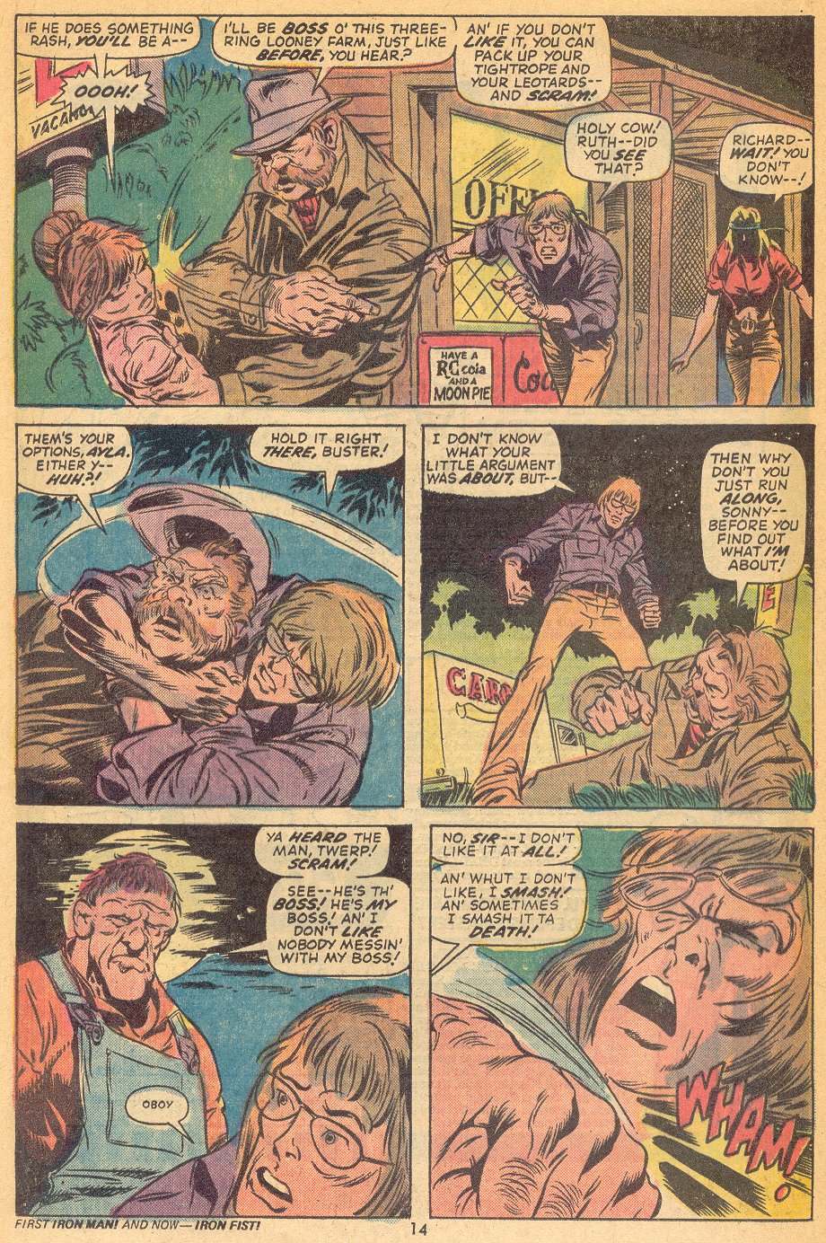 Read online Man-Thing (1974) comic -  Issue #5 - 8